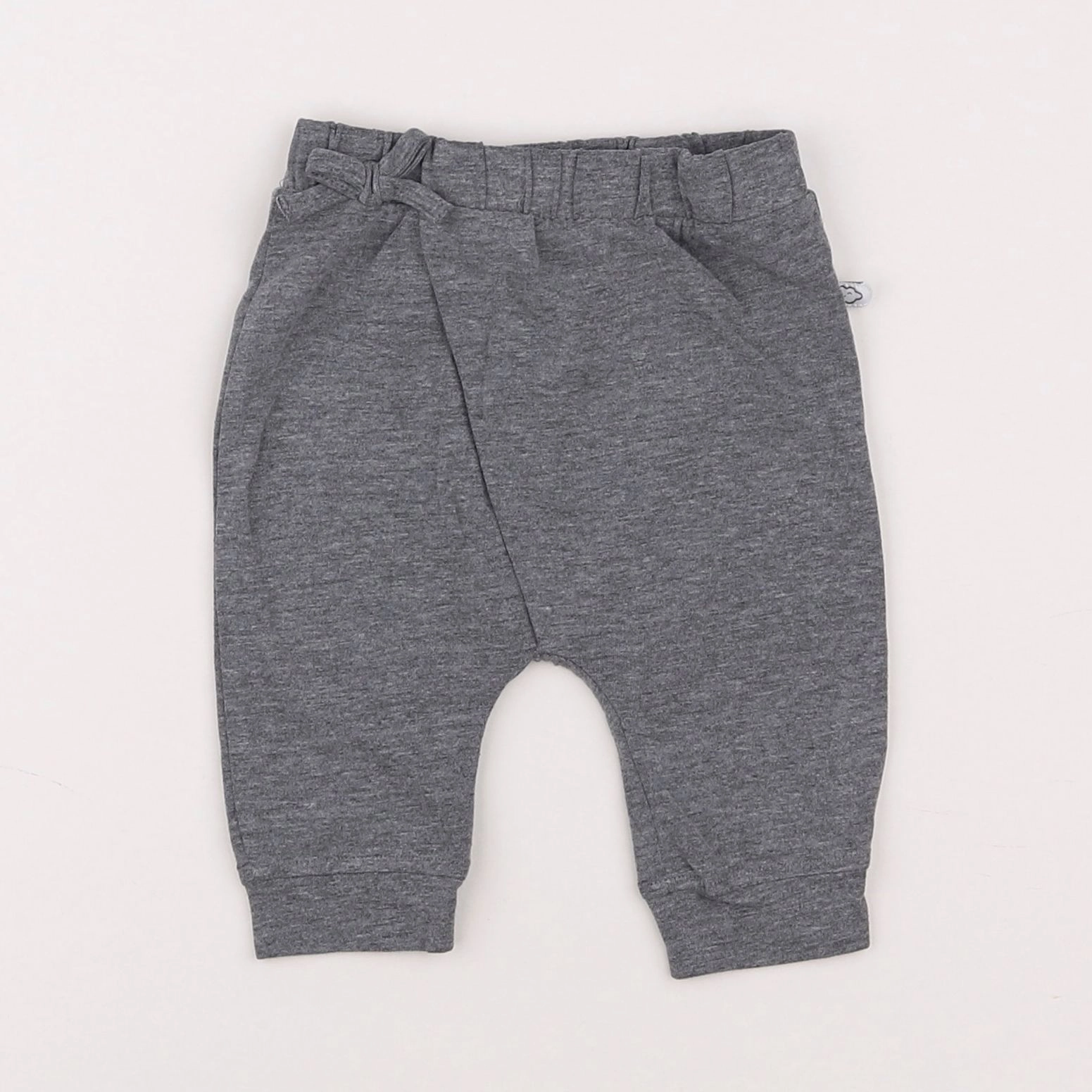 Vertbaudet - pantalon gris - 3 mois