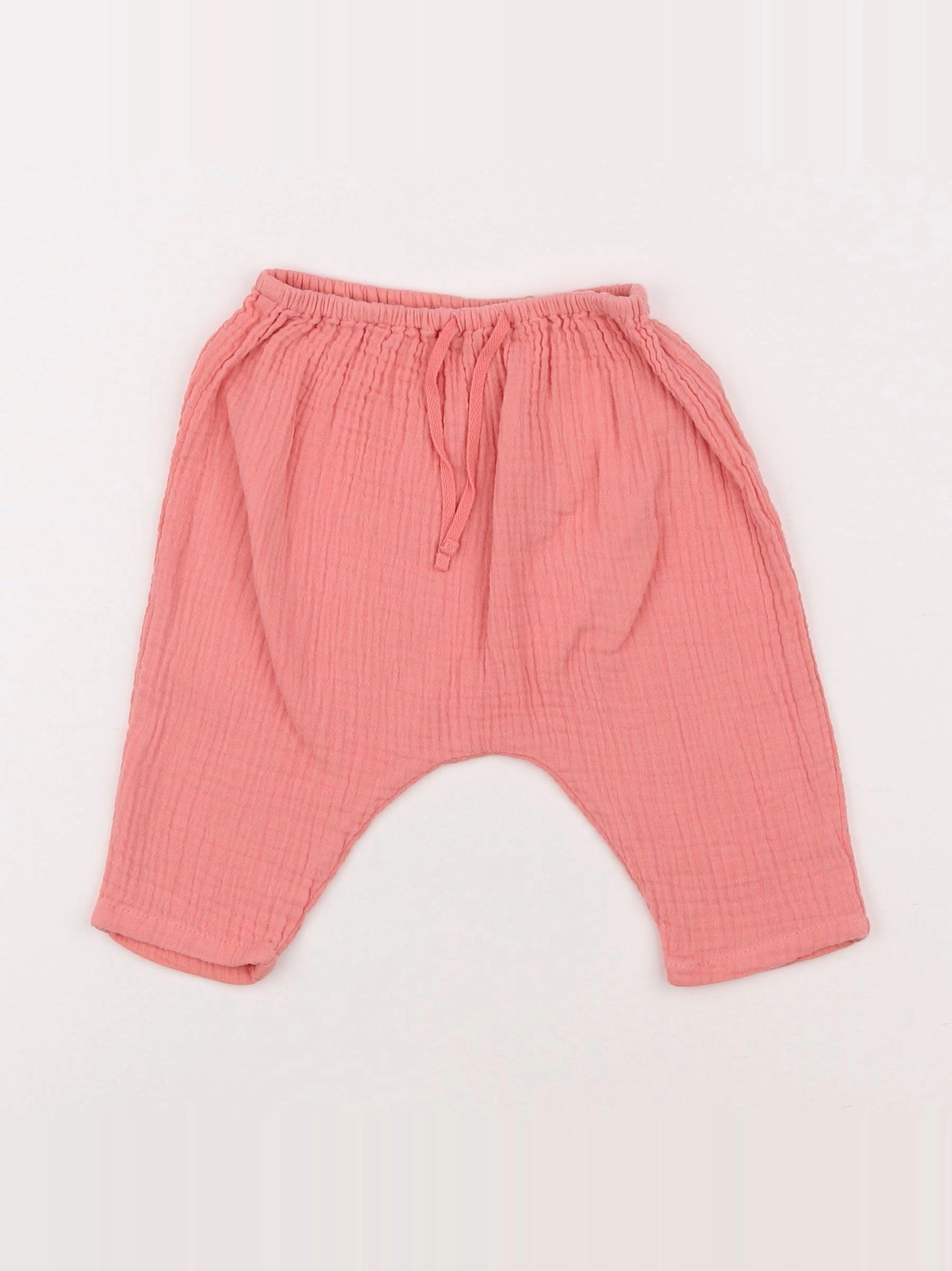 Boutchou - sarouel rose - 3 mois