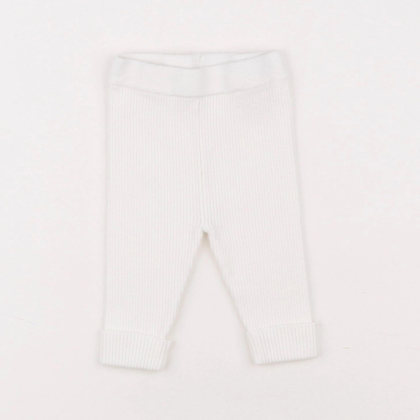 Vertbaudet - legging blanc - 3 mois