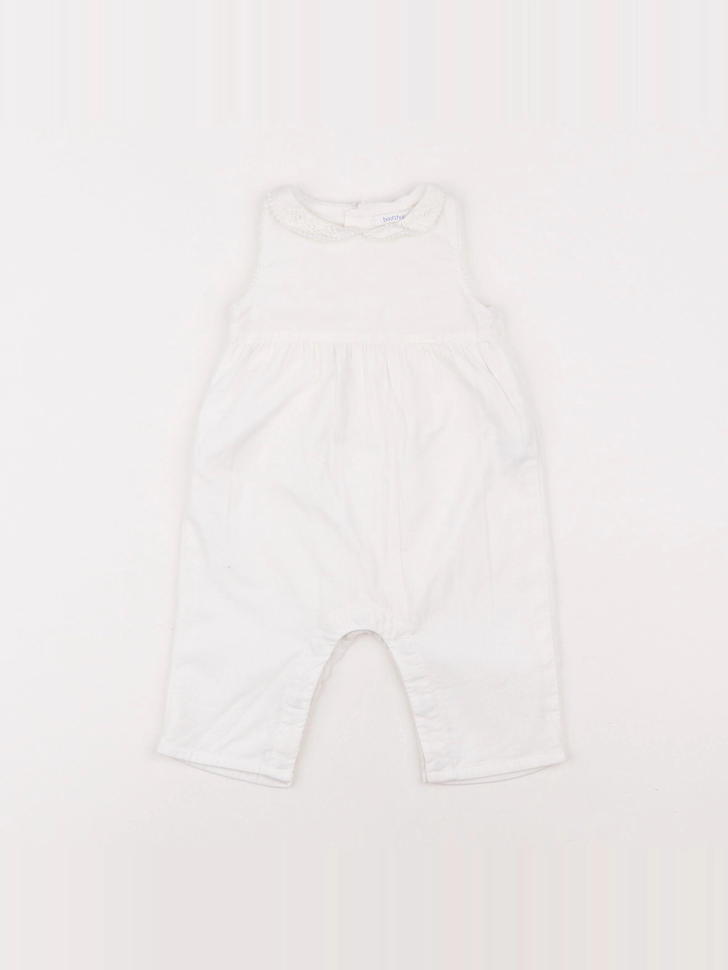 Boutchou - combinaison blanc - 3 mois