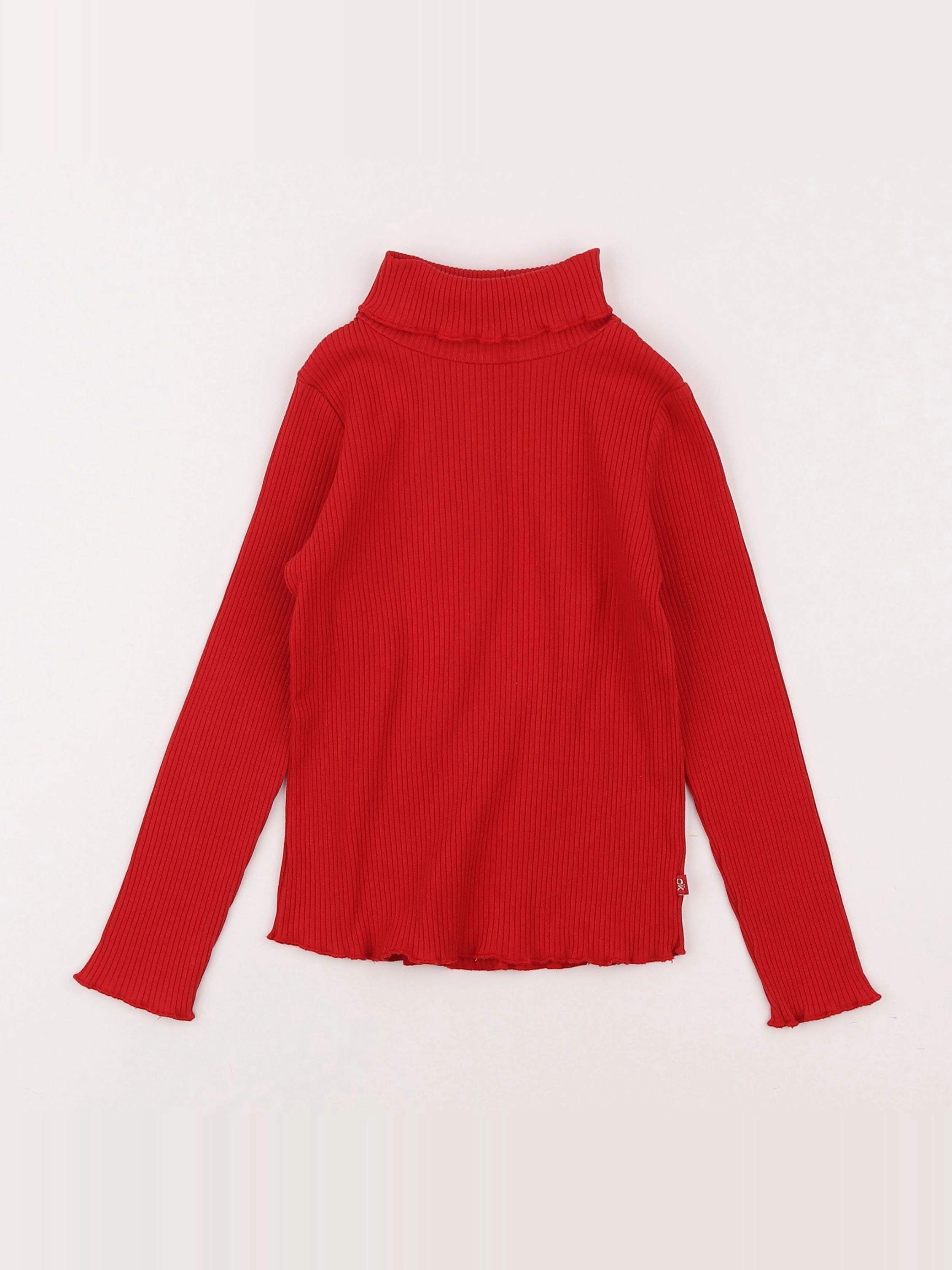 Okaidi - sous-pull rouge - 6 ans