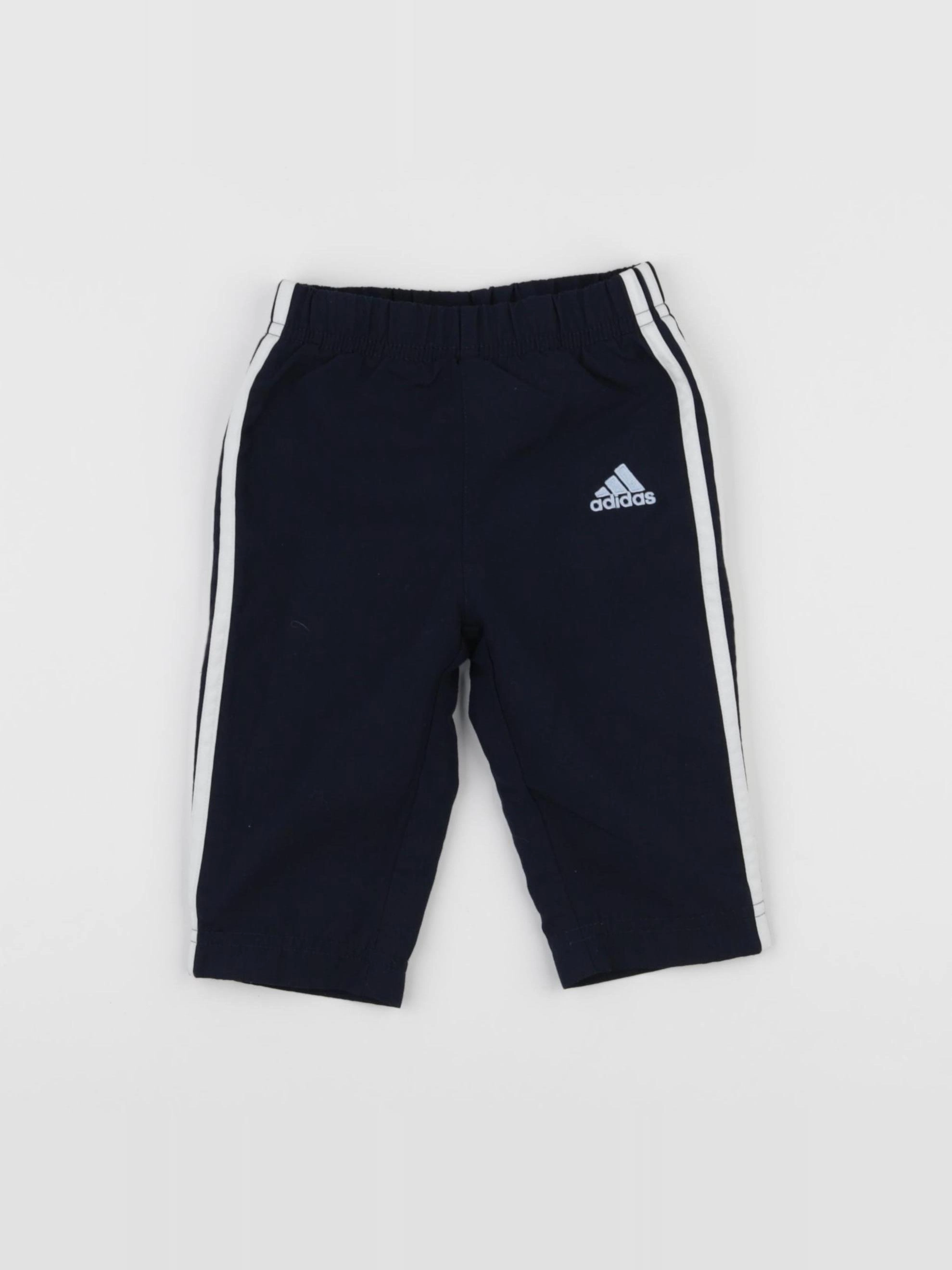 Adidas - jogging noir - 3/6 mois