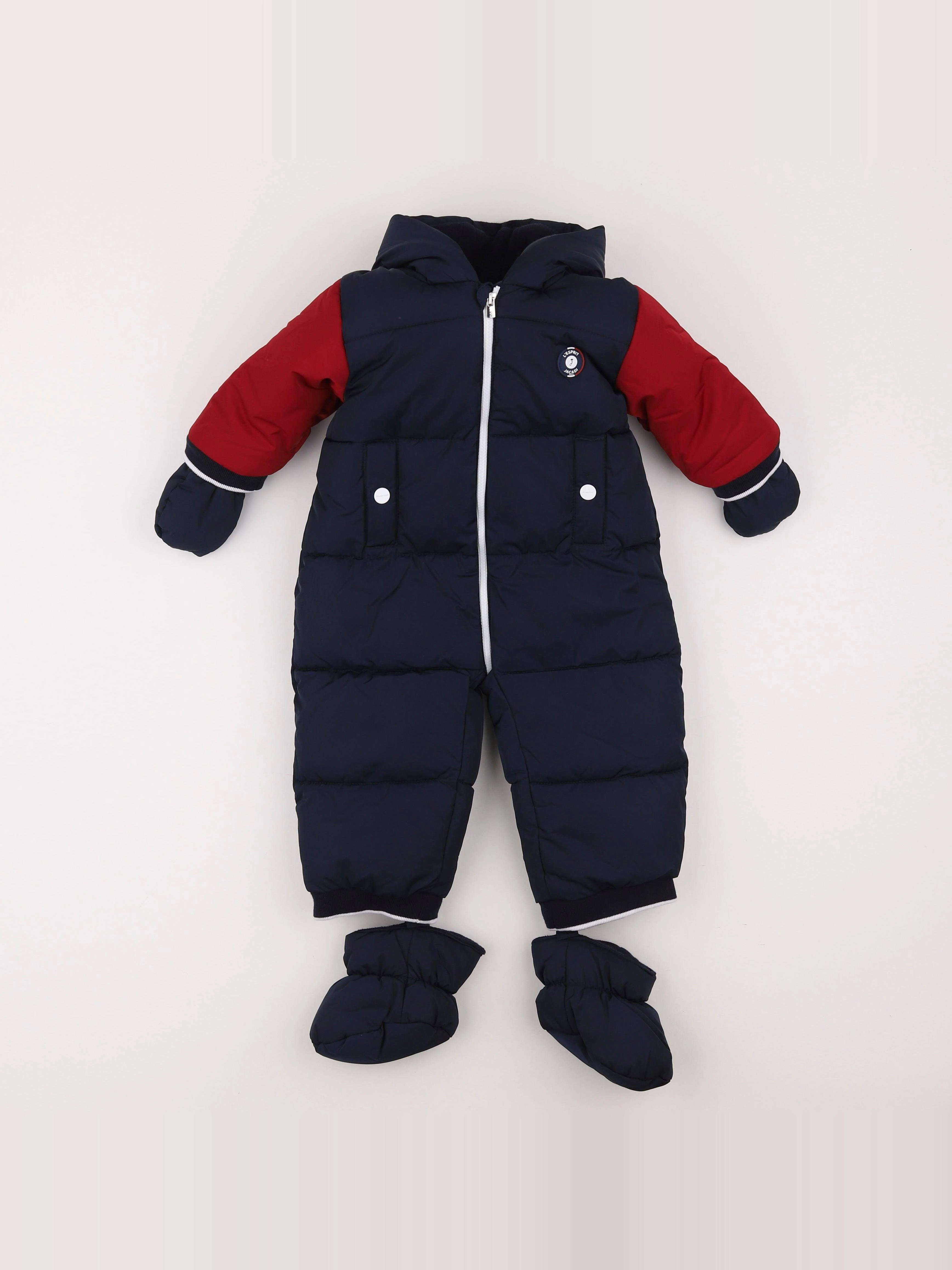 Jacadi - combi-pilote bleu - 12 mois