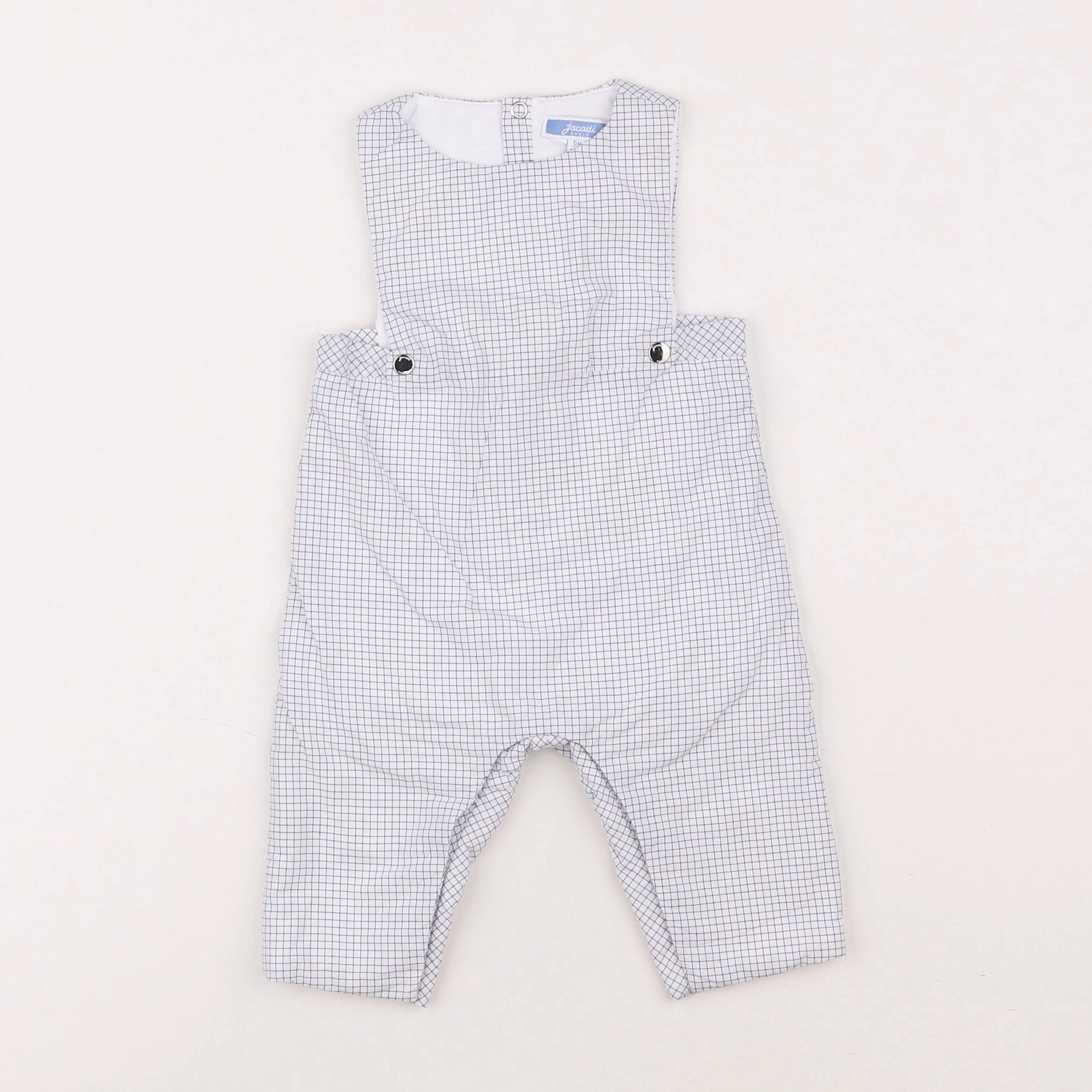 Jacadi - combinaison blanc, bleu - 6 mois