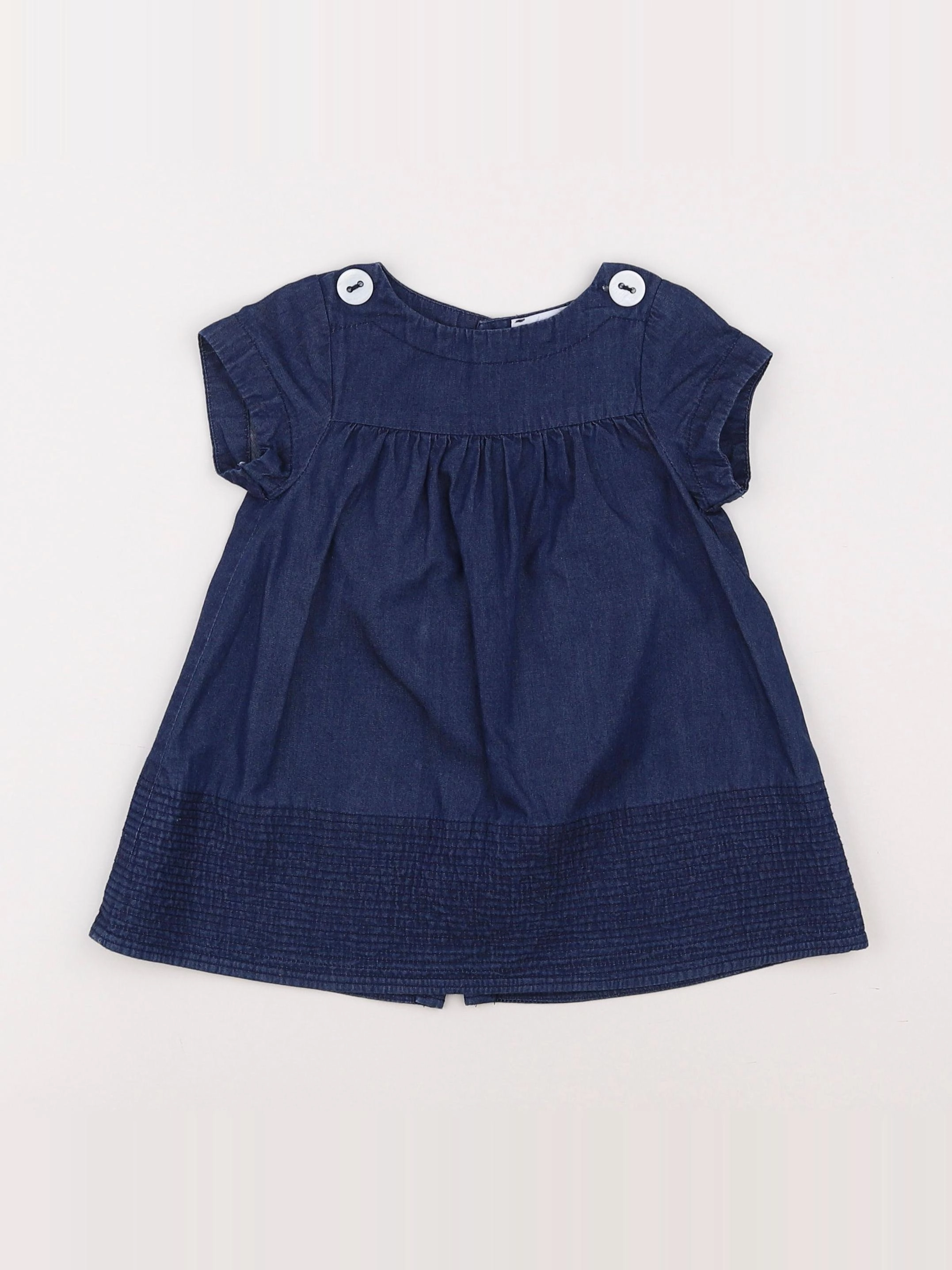 Jacadi - robe bleu - 12 mois