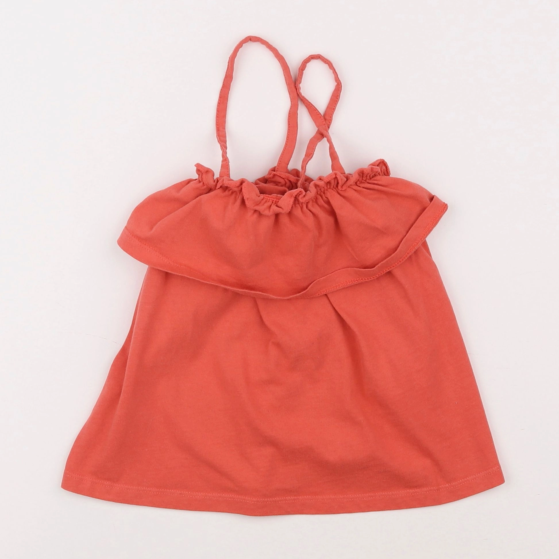 La Redoute - débardeur orange - 6 ans