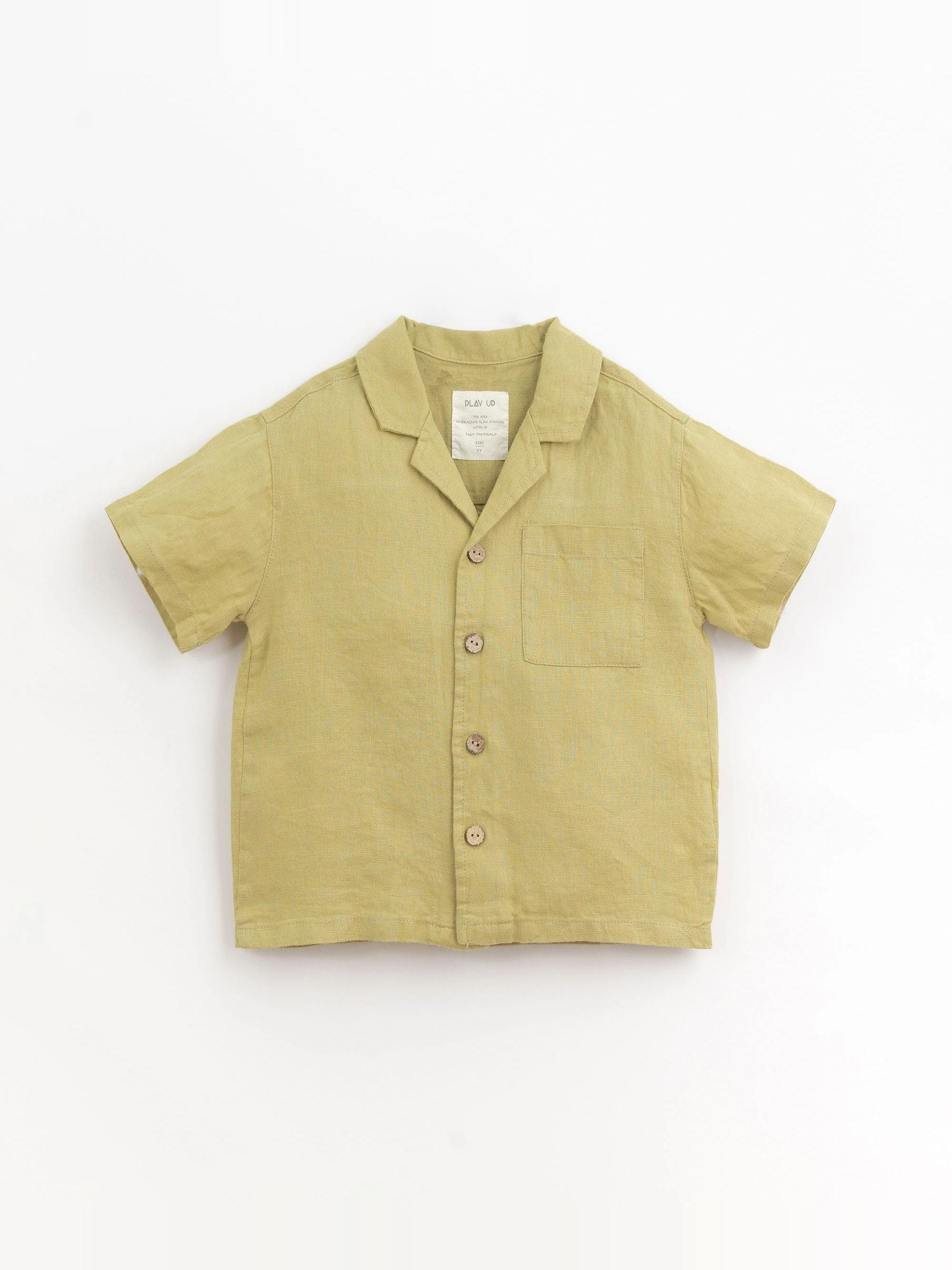 Play Up - Chemise Linho jaune - 12 ans