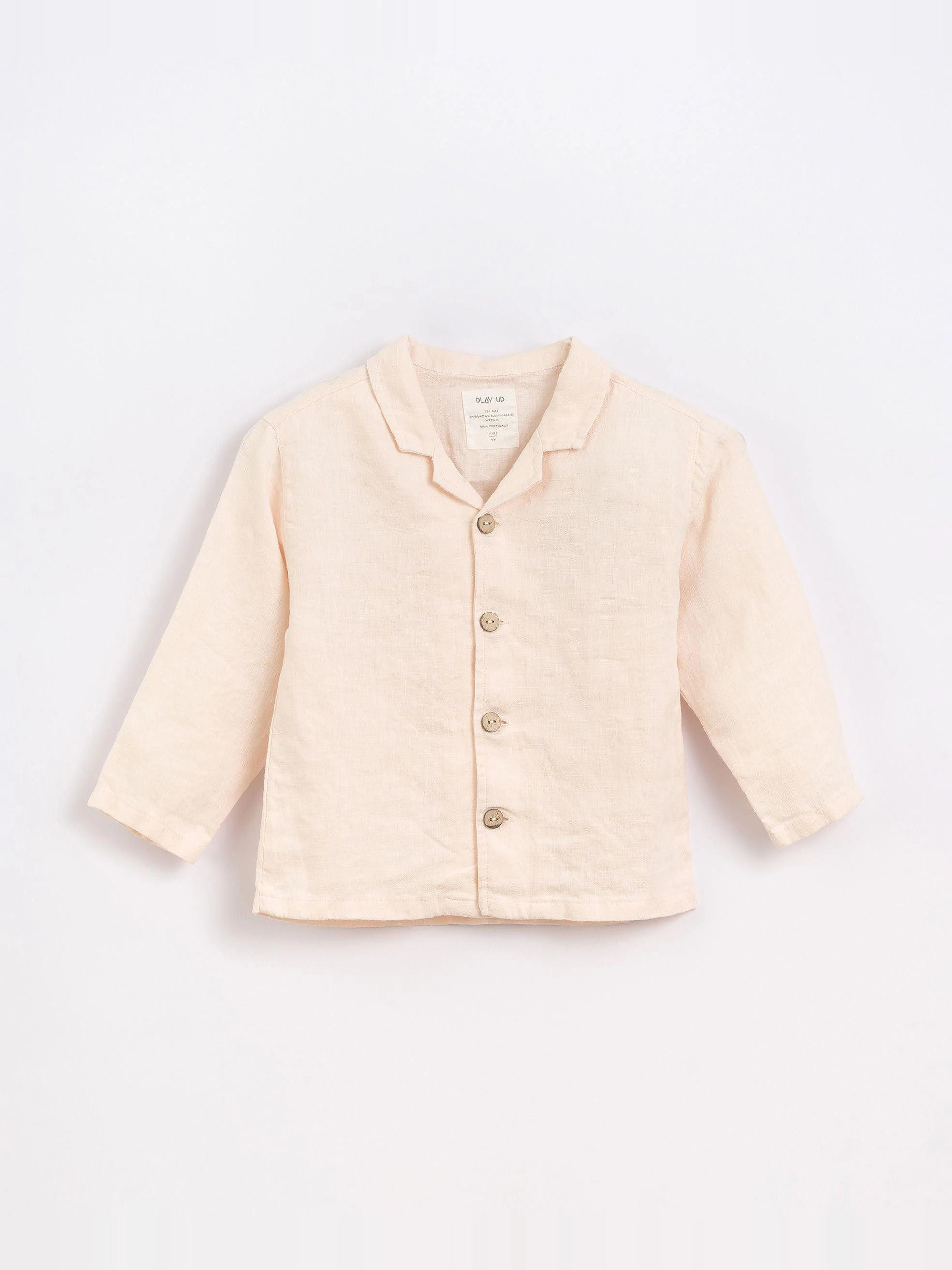 Play Up - Chemise manches longues Linho beige - 6 ans