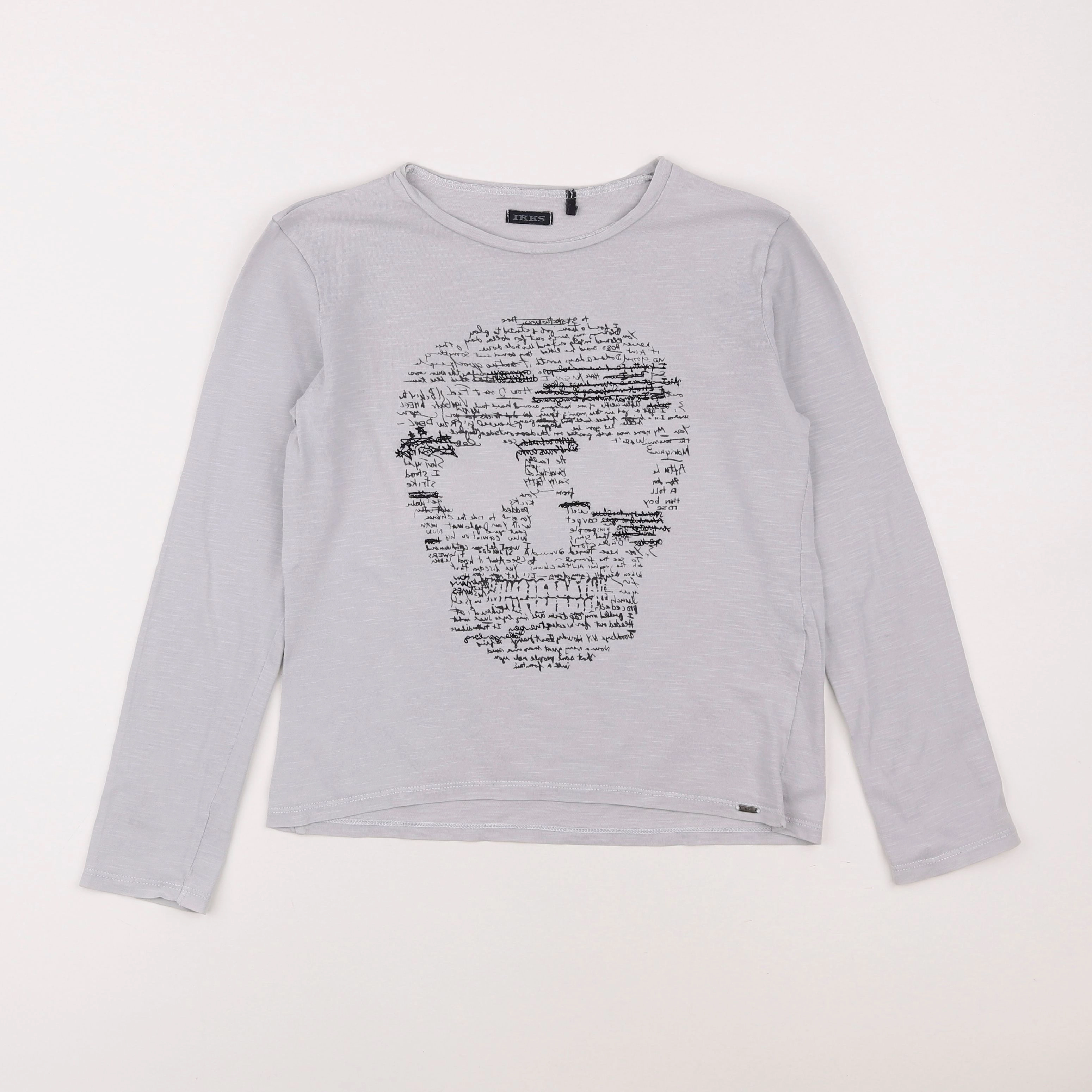 IKKS - tee-shirt gris - 10 ans