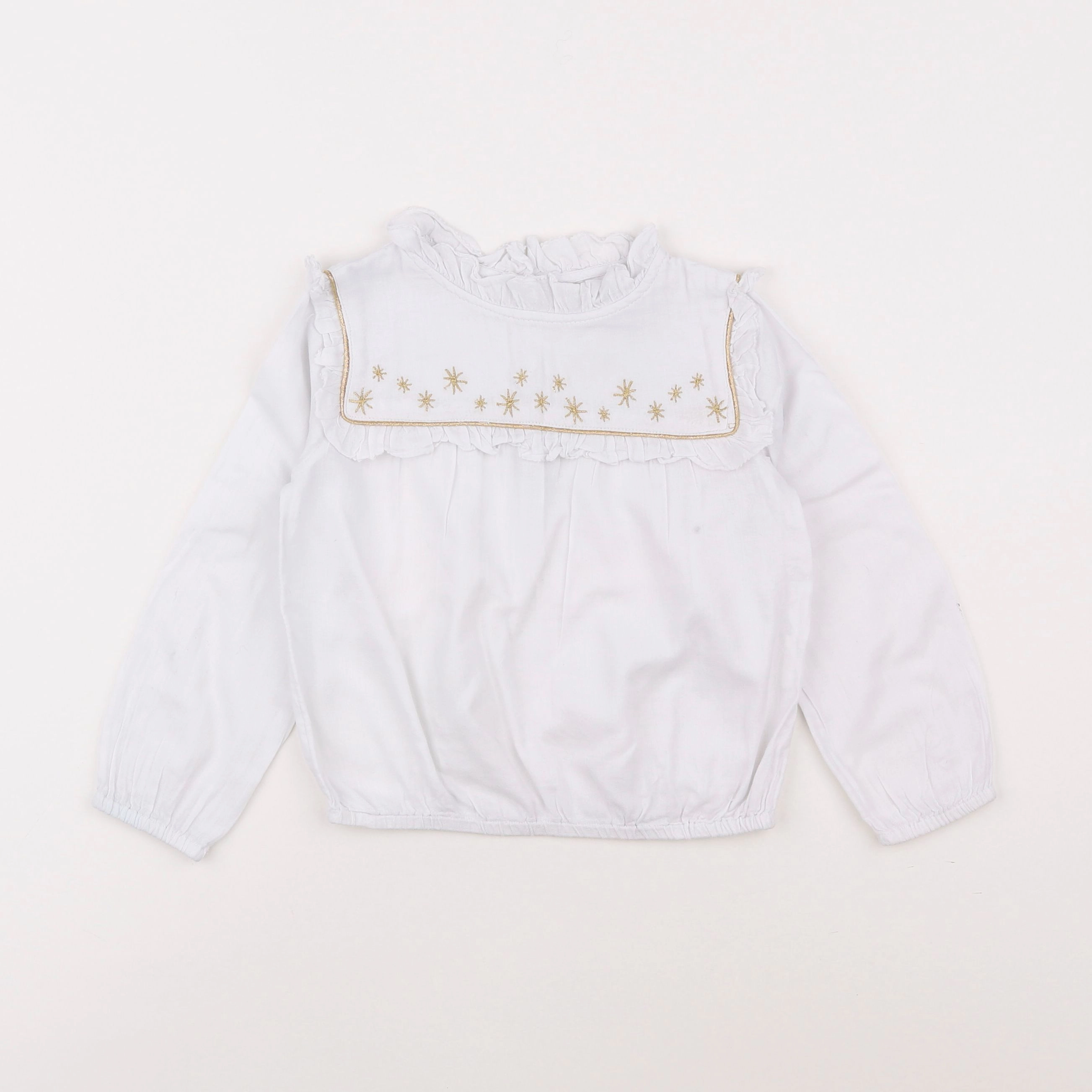 Vertbaudet - blouse blanc - 4 ans
