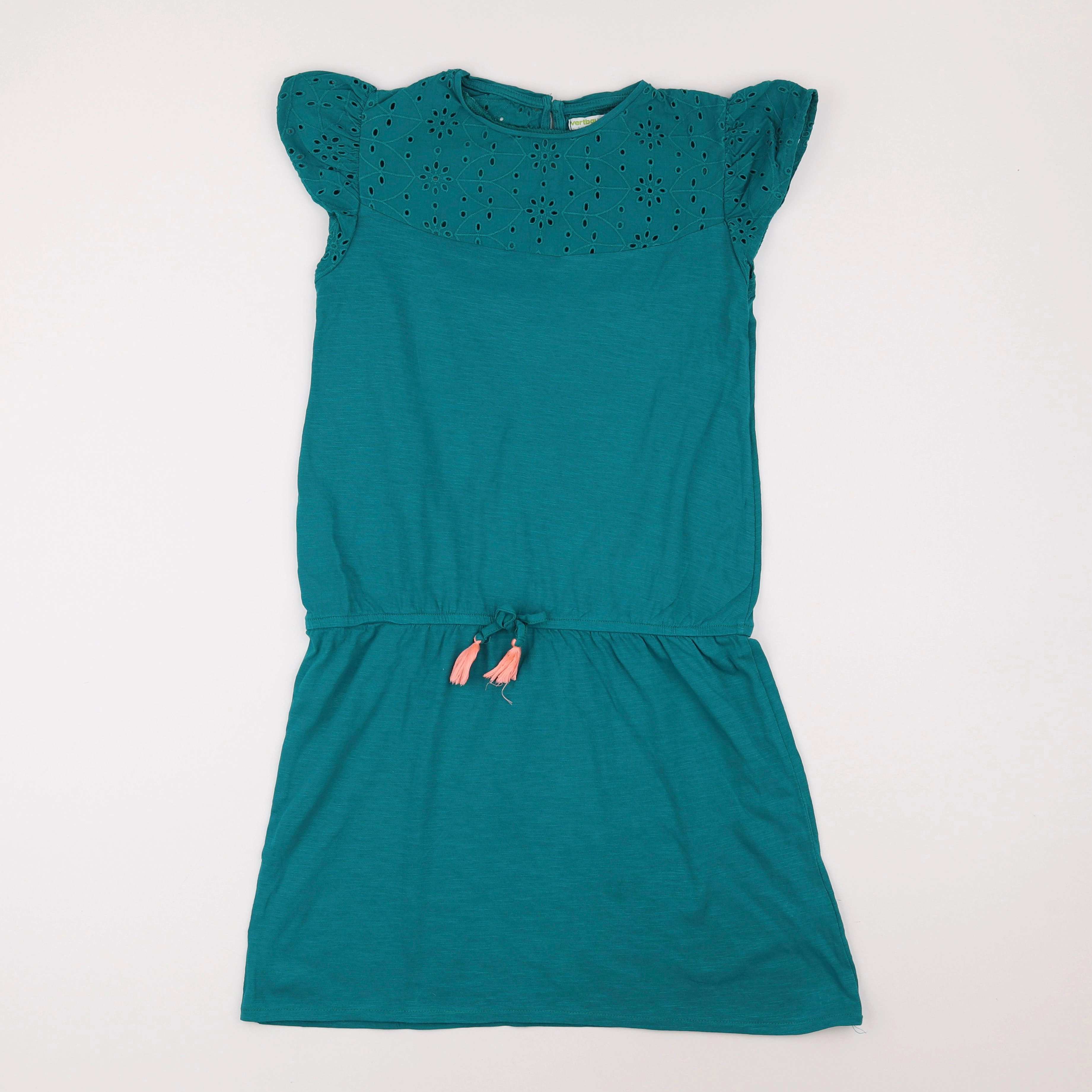 Vertbaudet - robe vert - 14 ans
