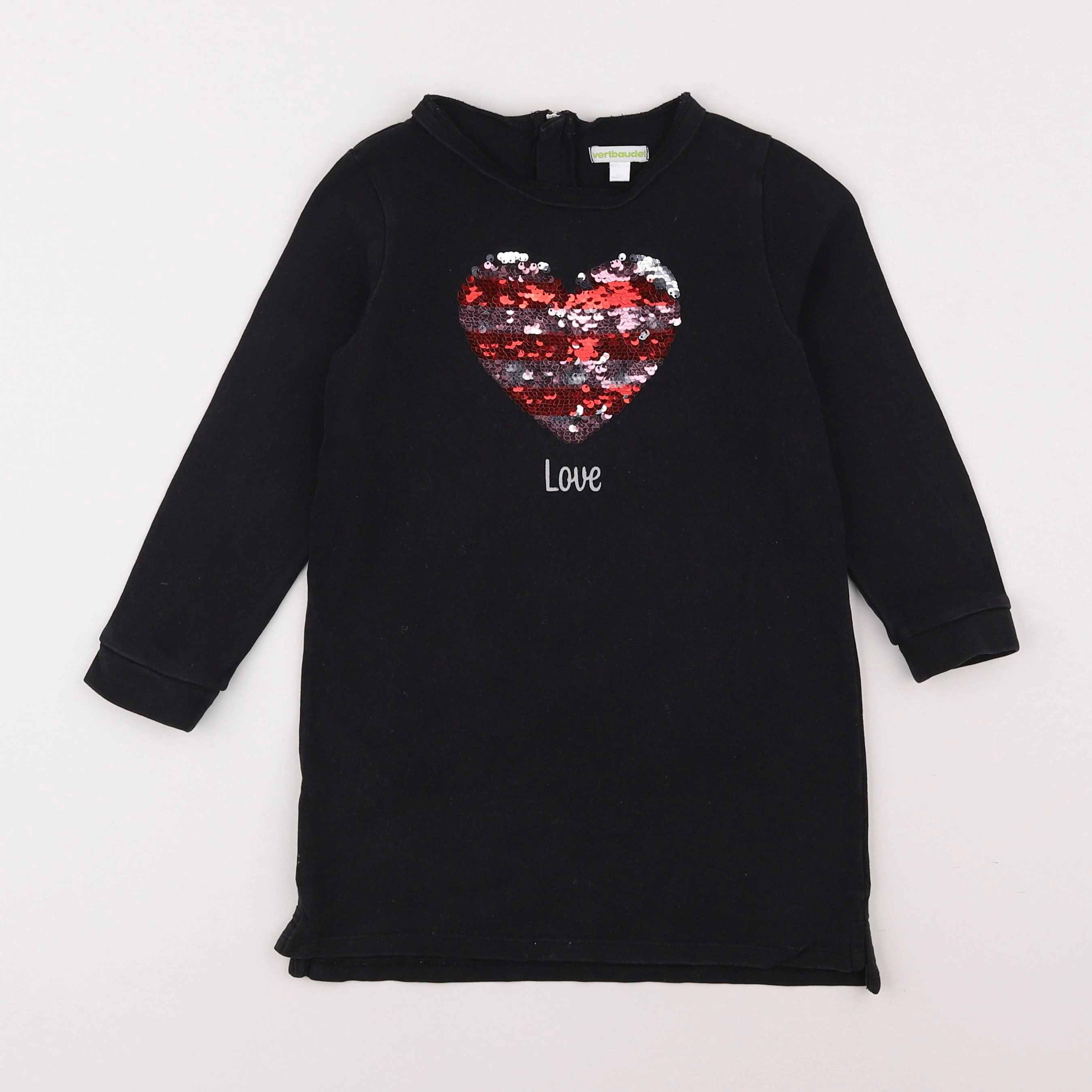 Vertbaudet - robe noir - 6 ans