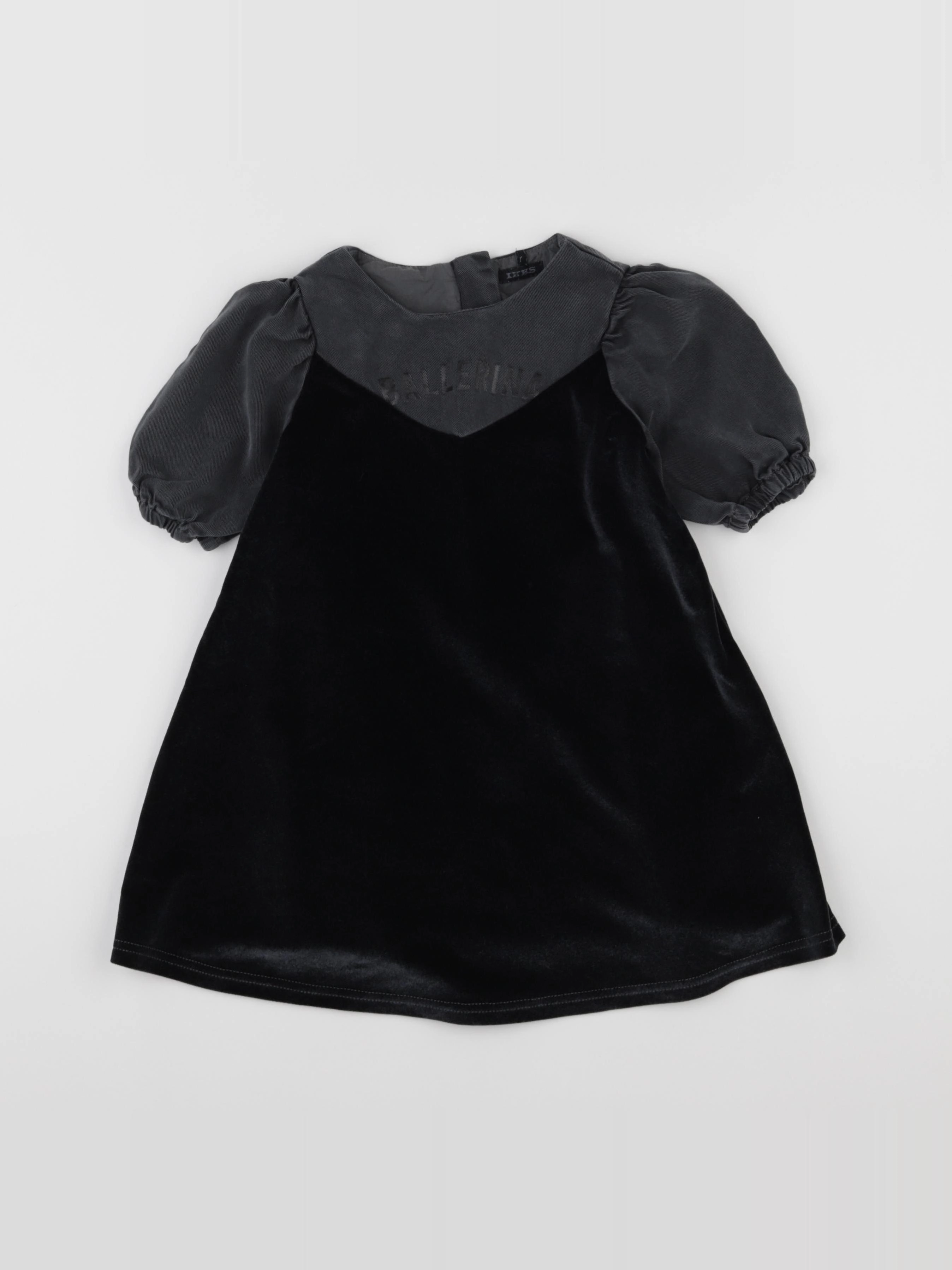 IKKS - robe noir - 4 ans