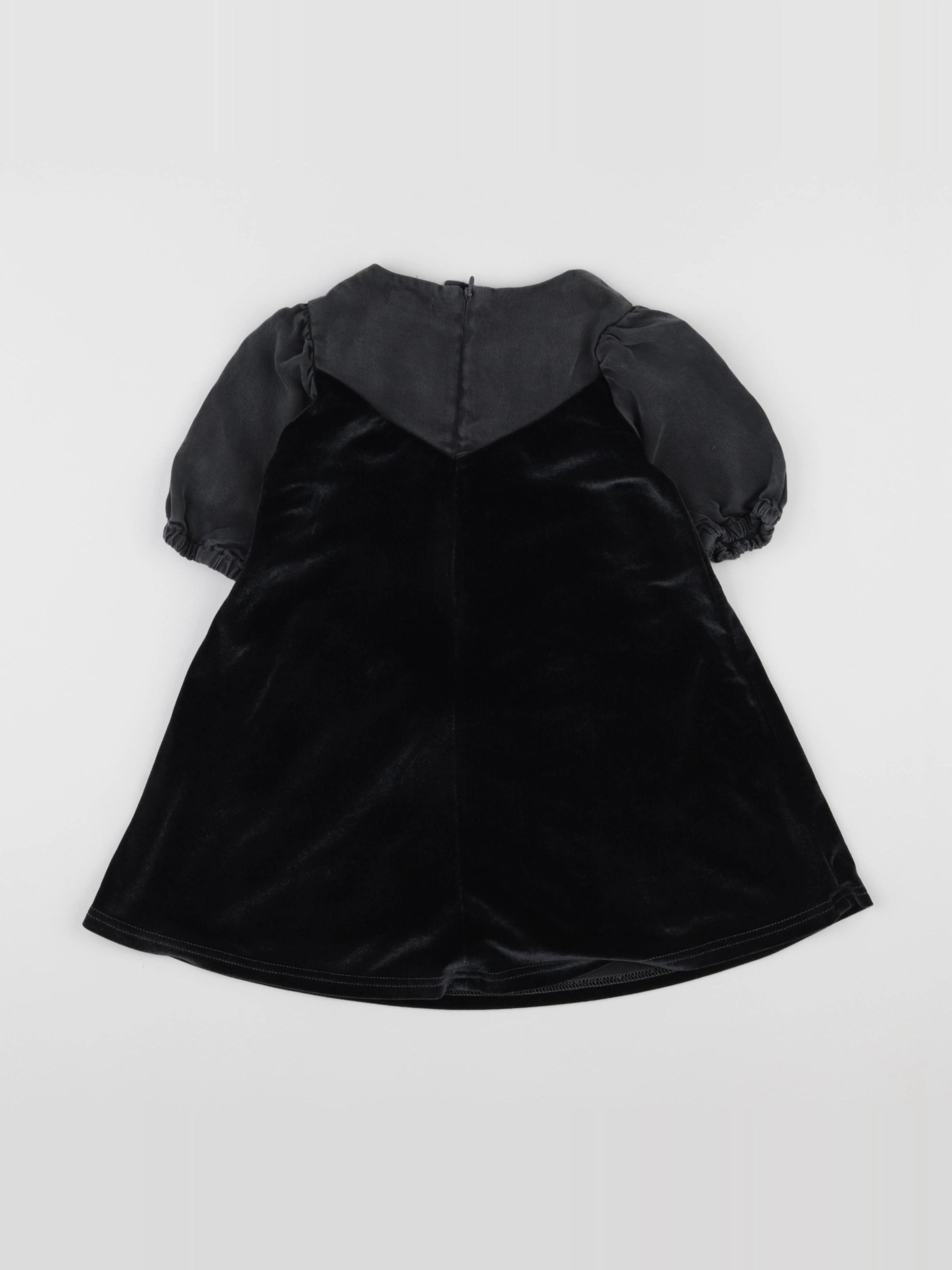 IKKS - robe noir - 4 ans