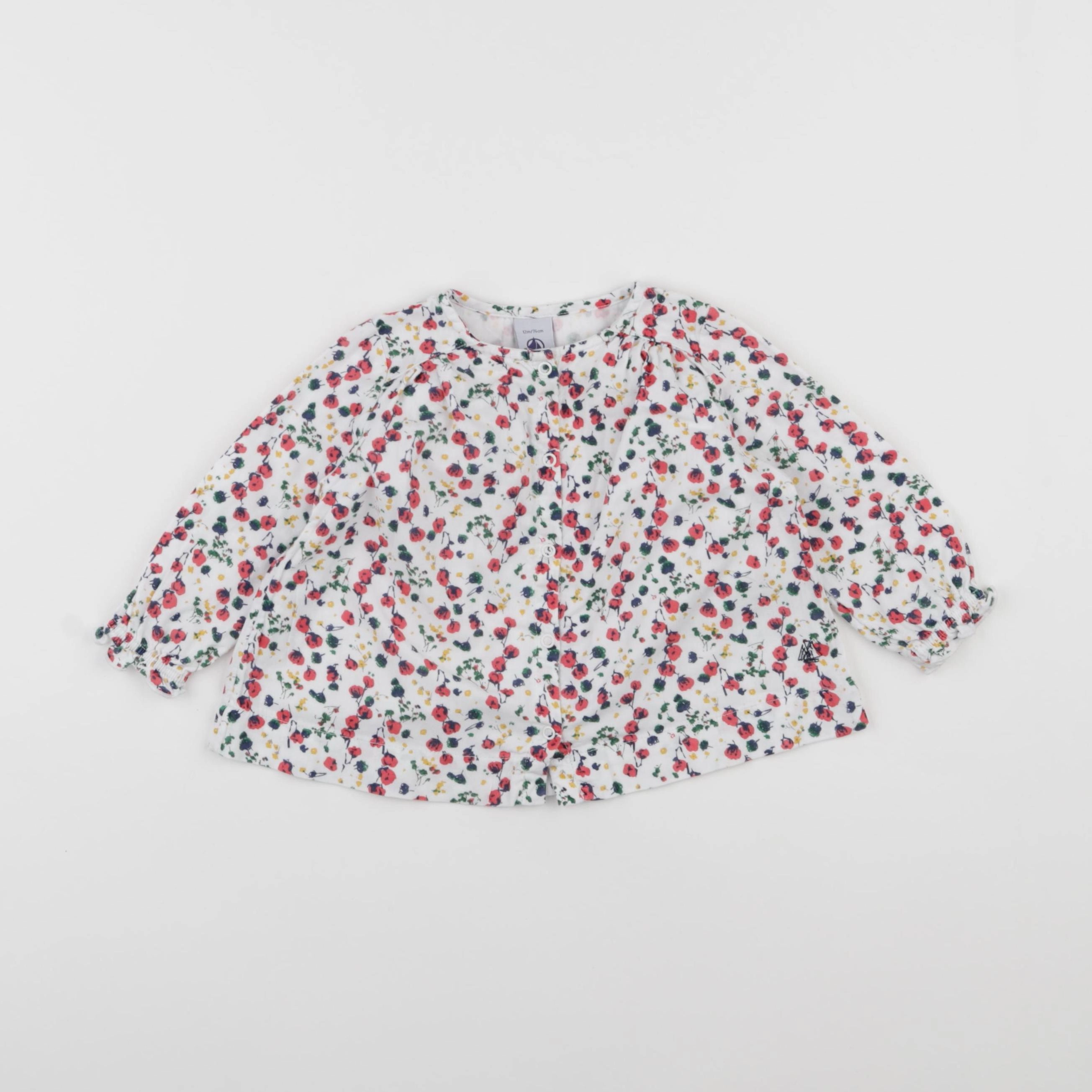 Petit Bateau - tee-shirt multicolore - 12 mois
