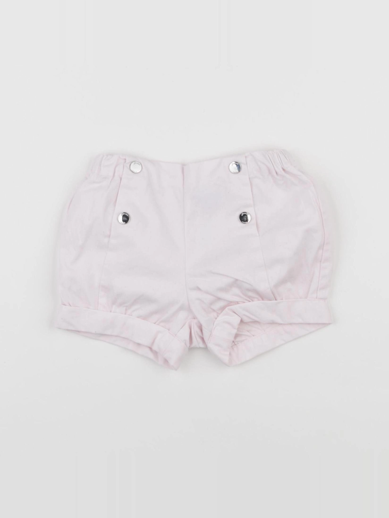 Jacadi - short rose - 12 mois