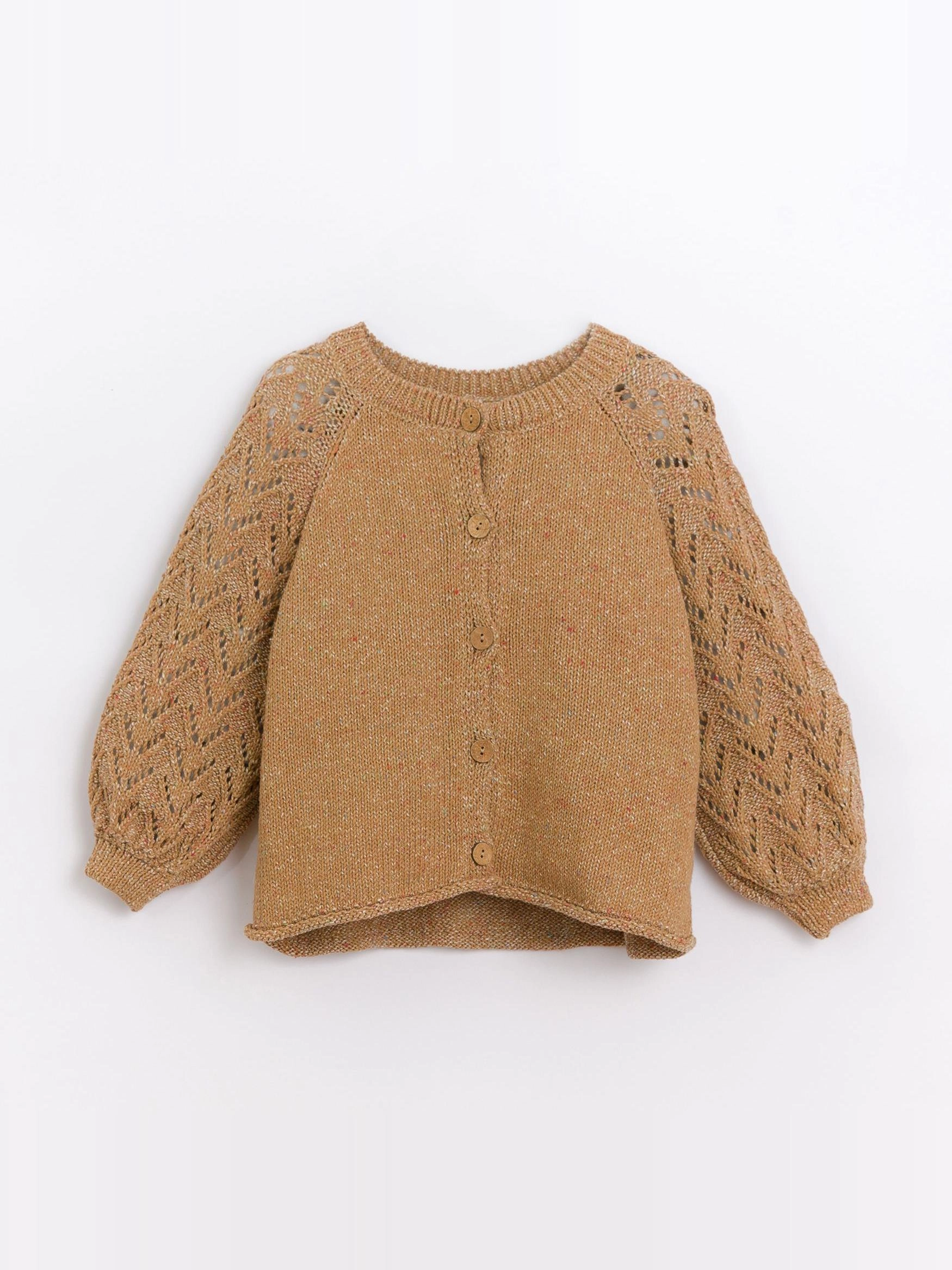 Play Up - Gilet Tricot marron - 10 ans