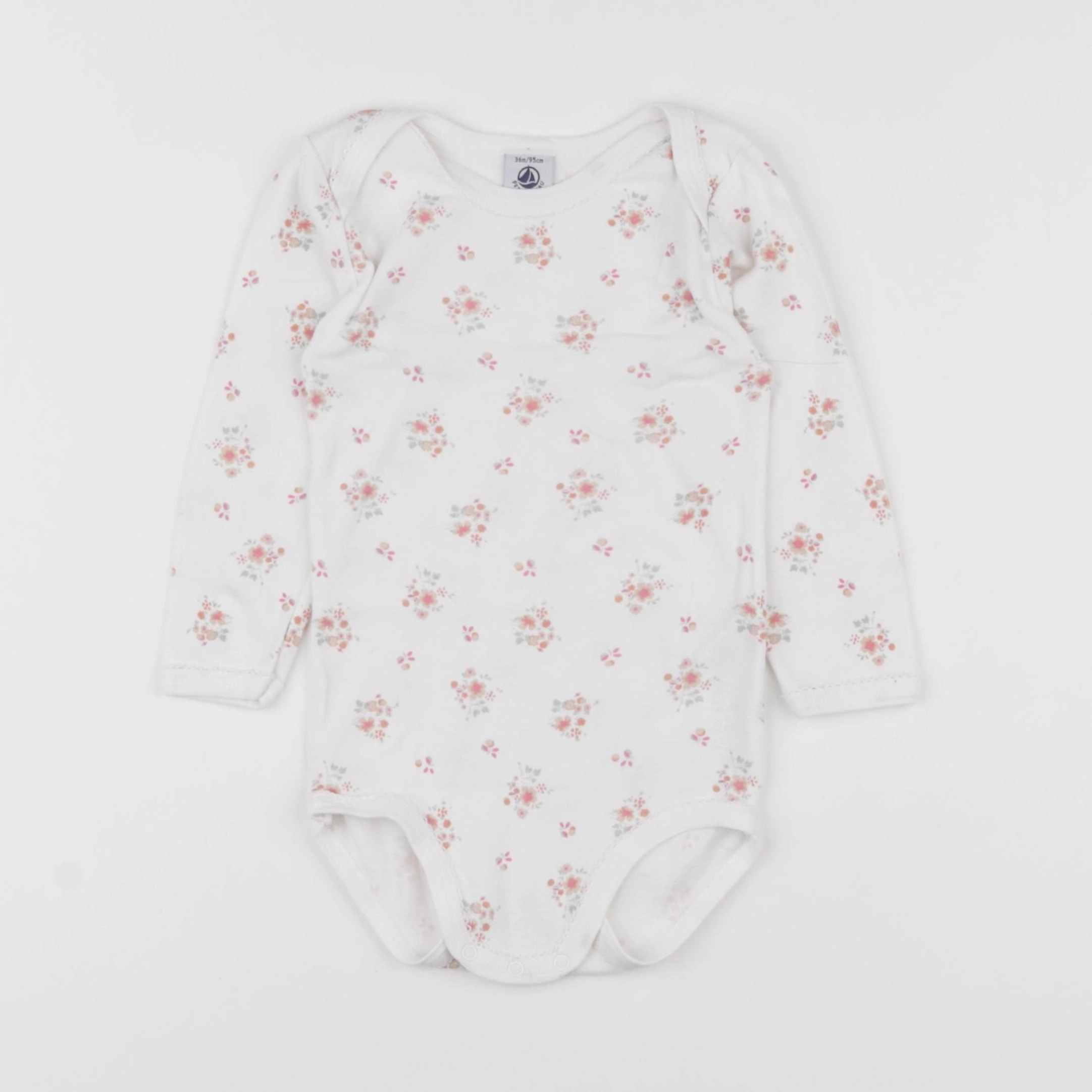 Petit Bateau - body multicolore - 3 ans