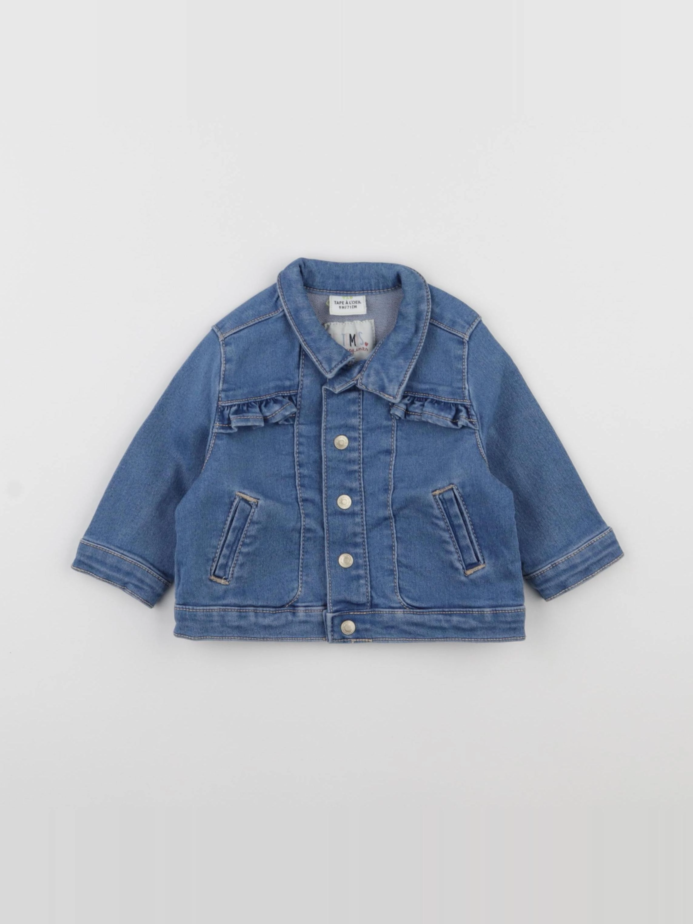 Tape à l'oeil - veste bleu - 9 mois