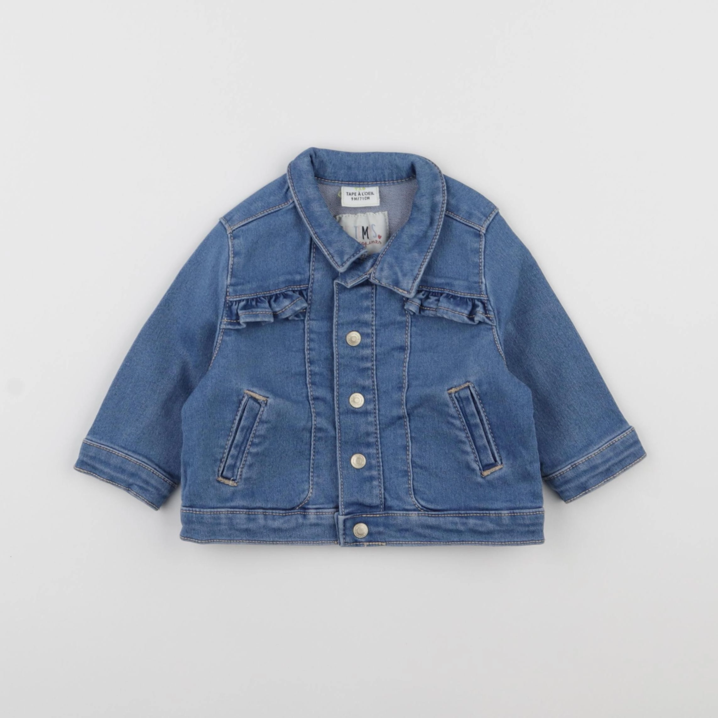 Tape à l'oeil - veste bleu - 9 mois