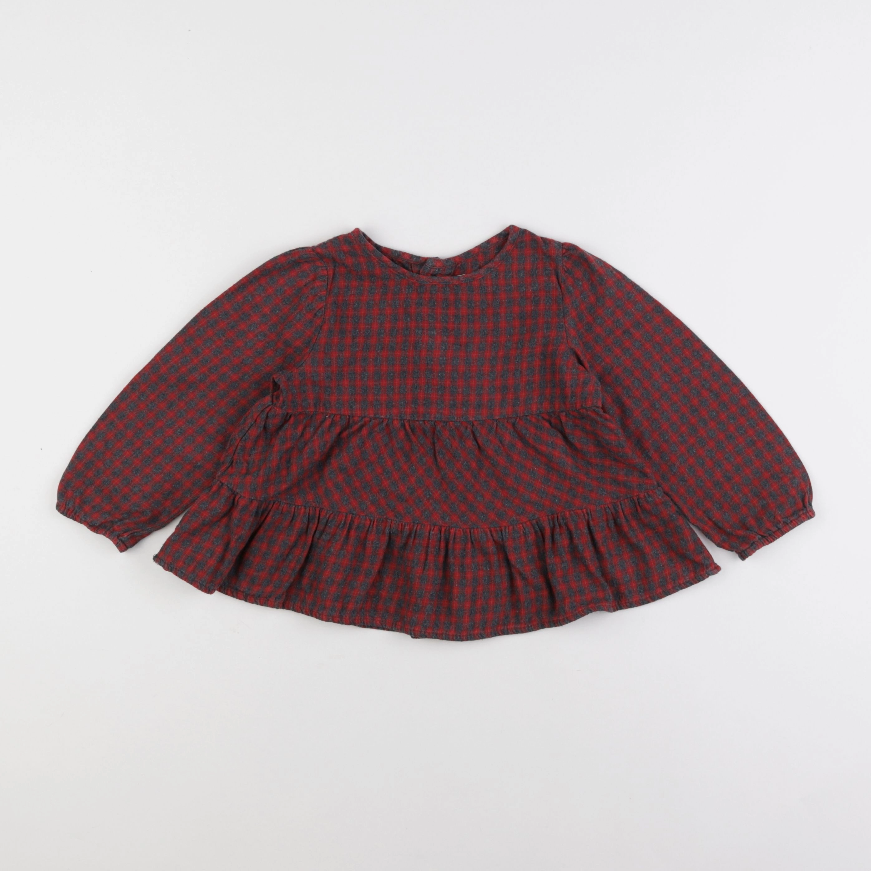 Zara - blouse rouge - 3/4 ans