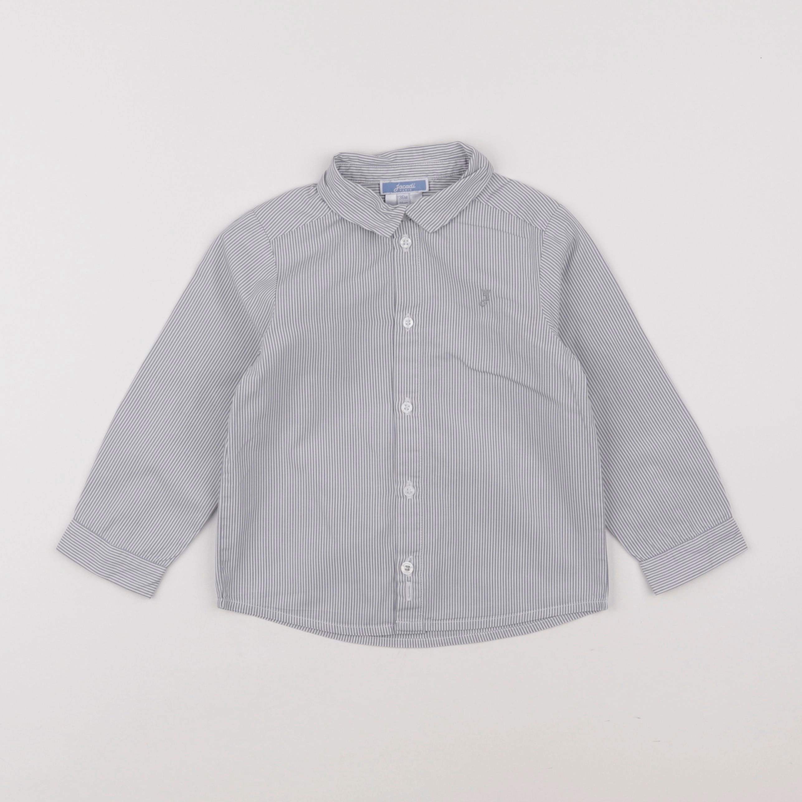 Jacadi - chemise gris - 3 ans