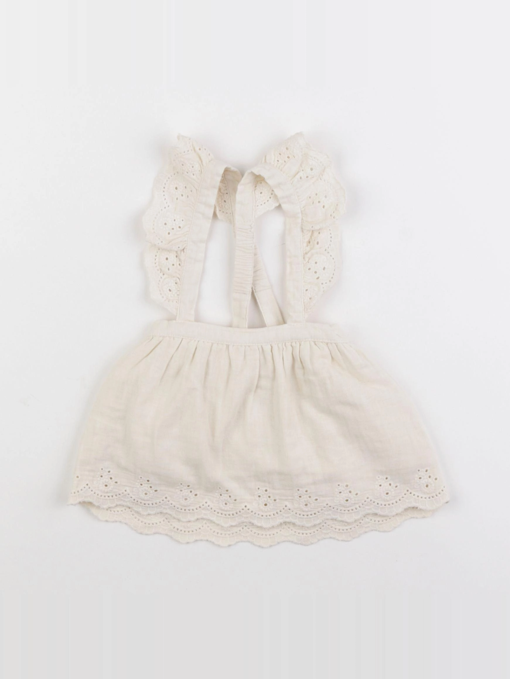 Vertbaudet - jupe beige - 1 mois
