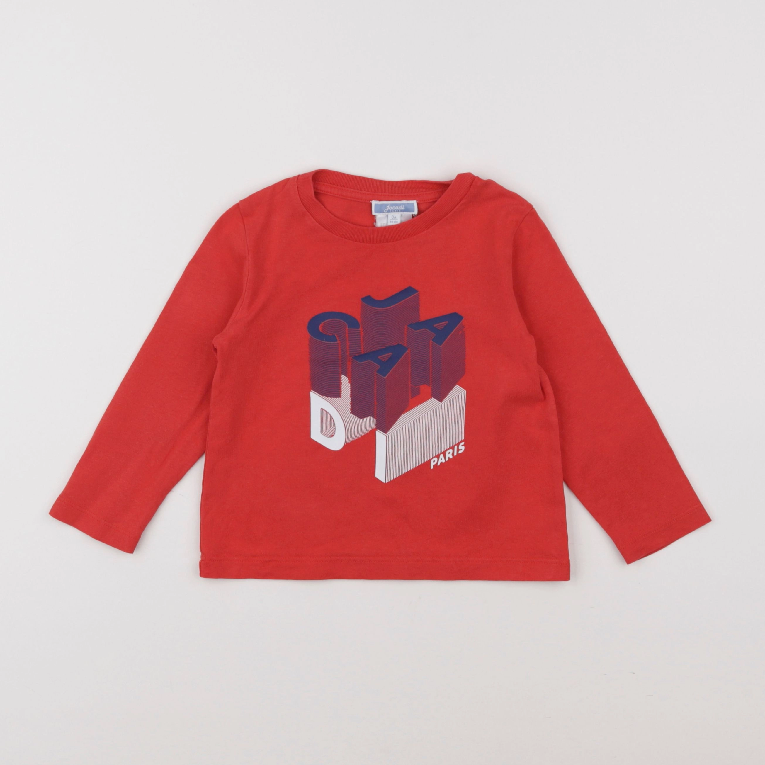 Jacadi - tee-shirt rouge - 3 ans