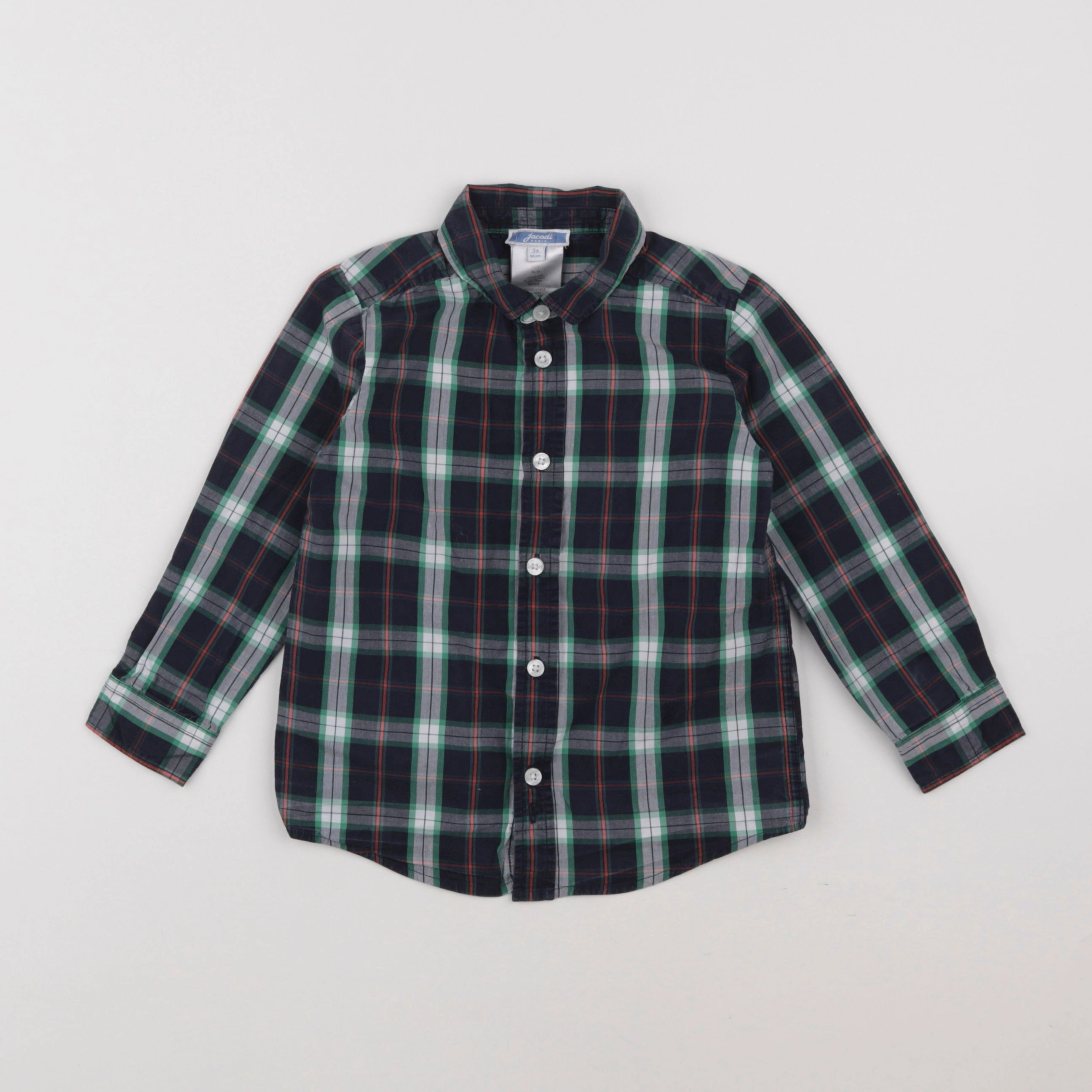 Jacadi - chemise bleu - 3 ans