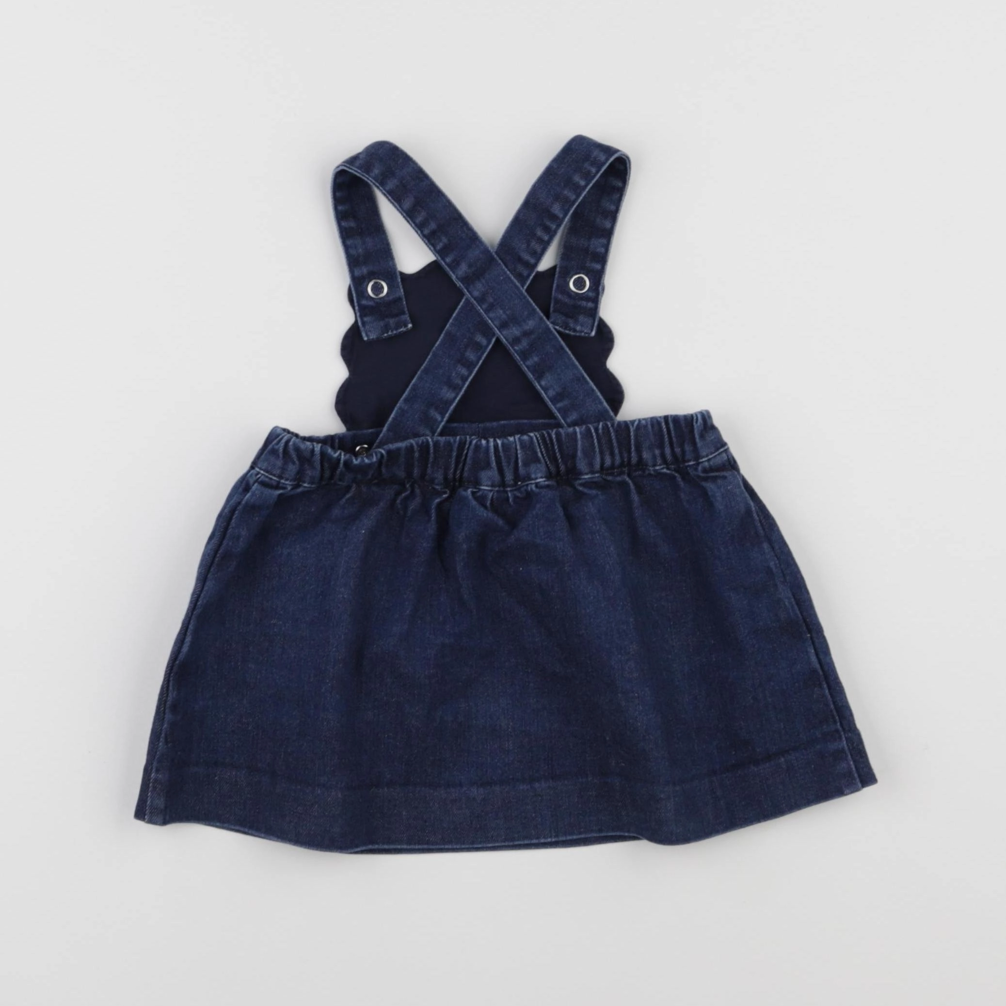 Jacadi - robe bleu - 12 mois