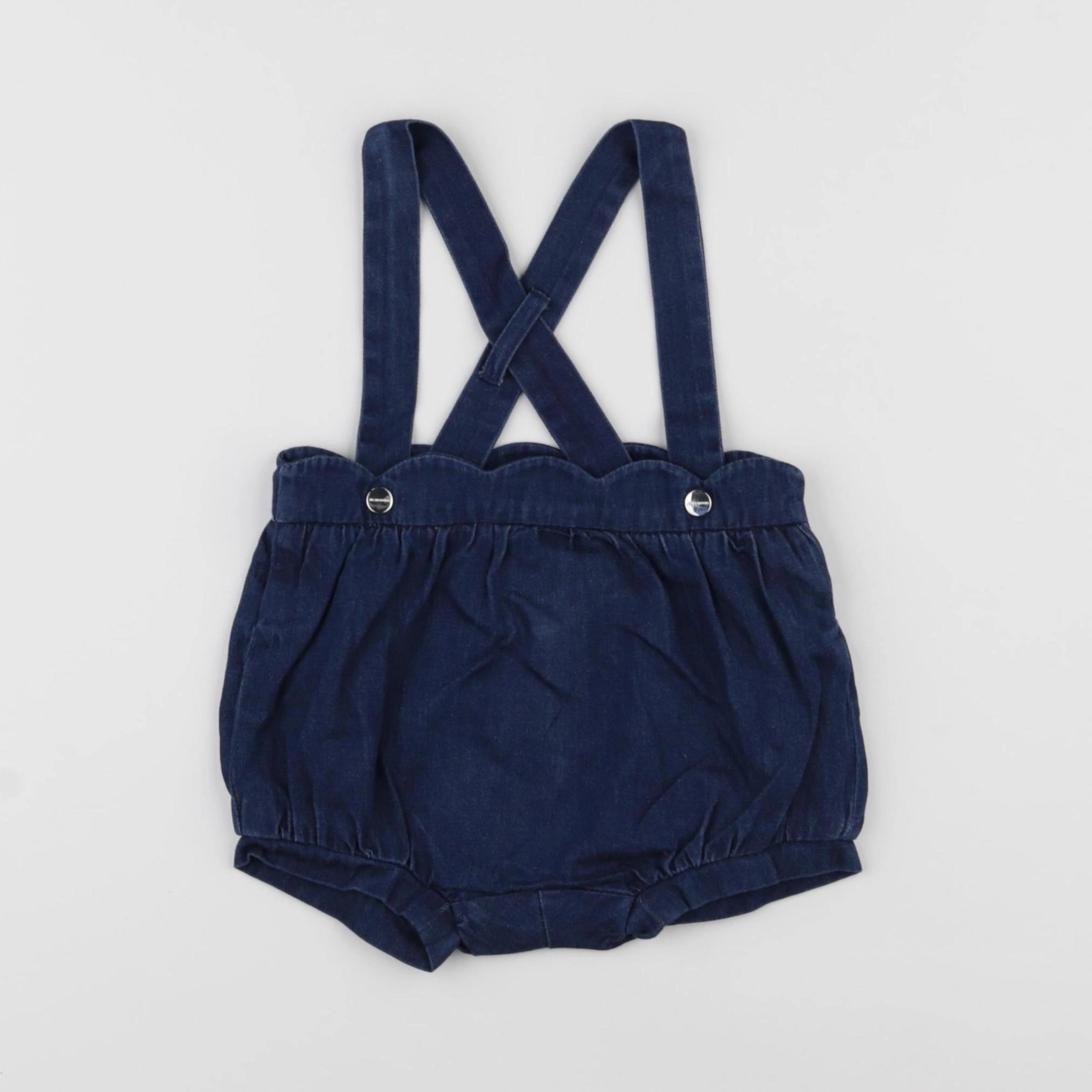 Jacadi - bloomer bleu - 6 mois