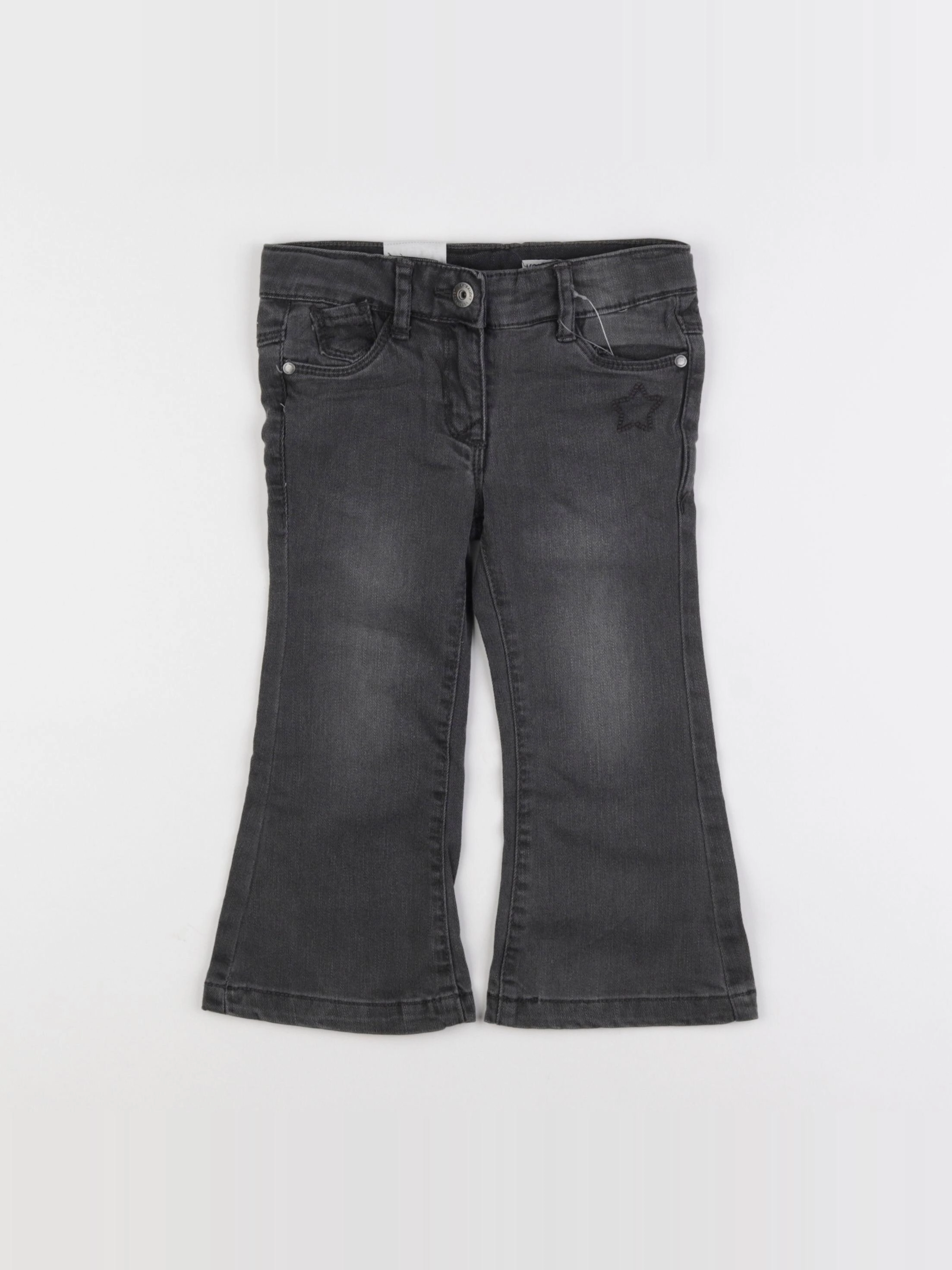 Zara - jean gris - 6/9 mois