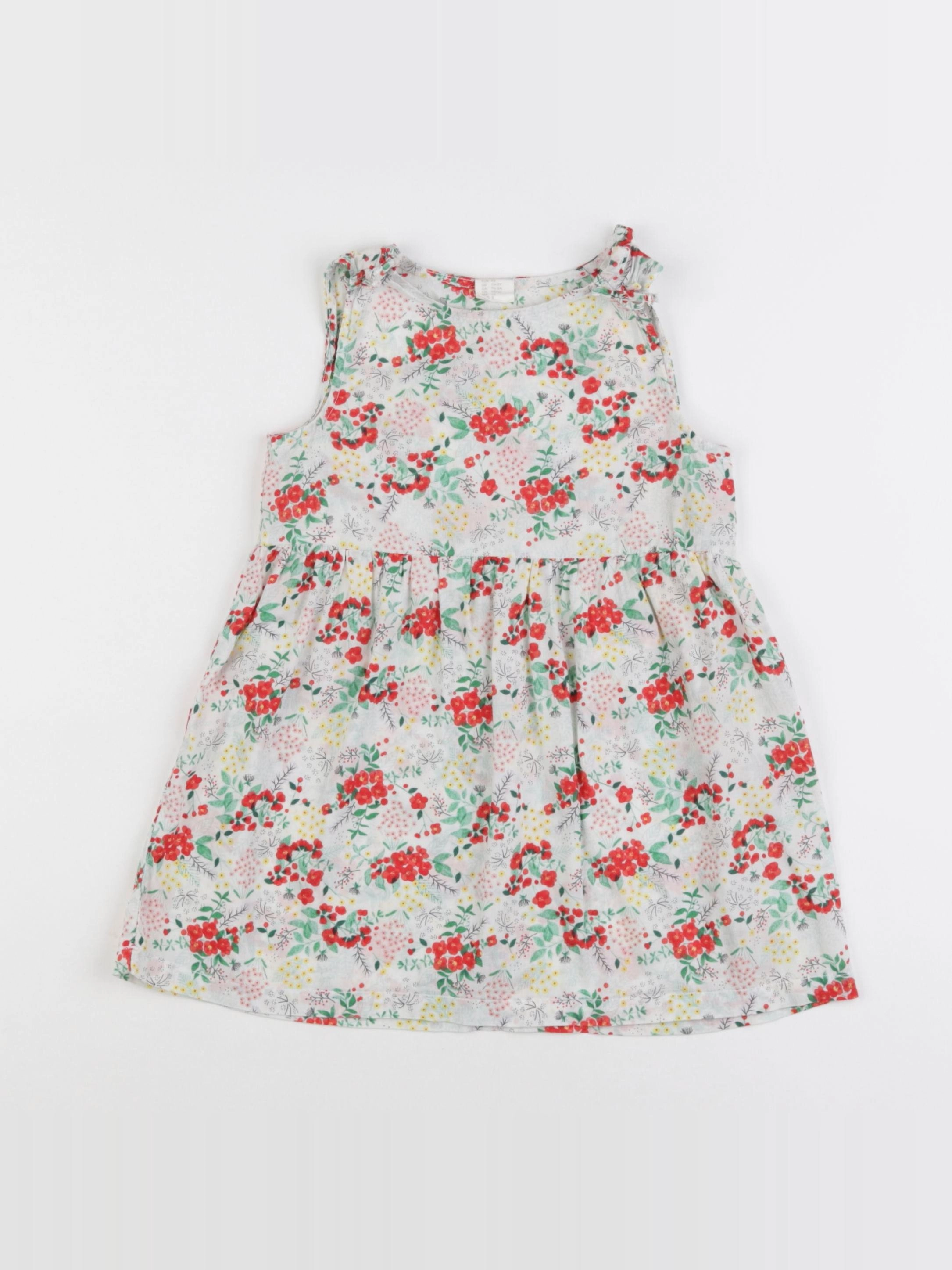 H&M - robe multicolore - 18 mois à 2 ans