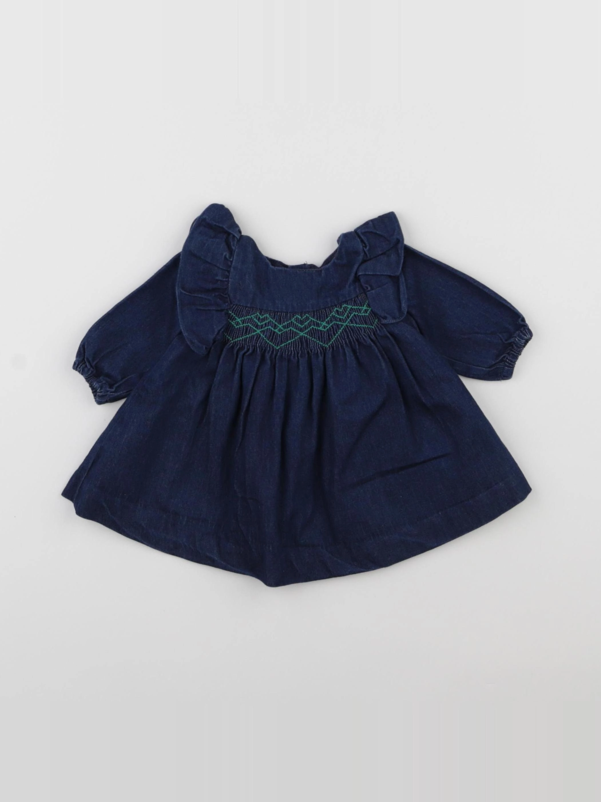 Jacadi - robe bleu - 1 mois