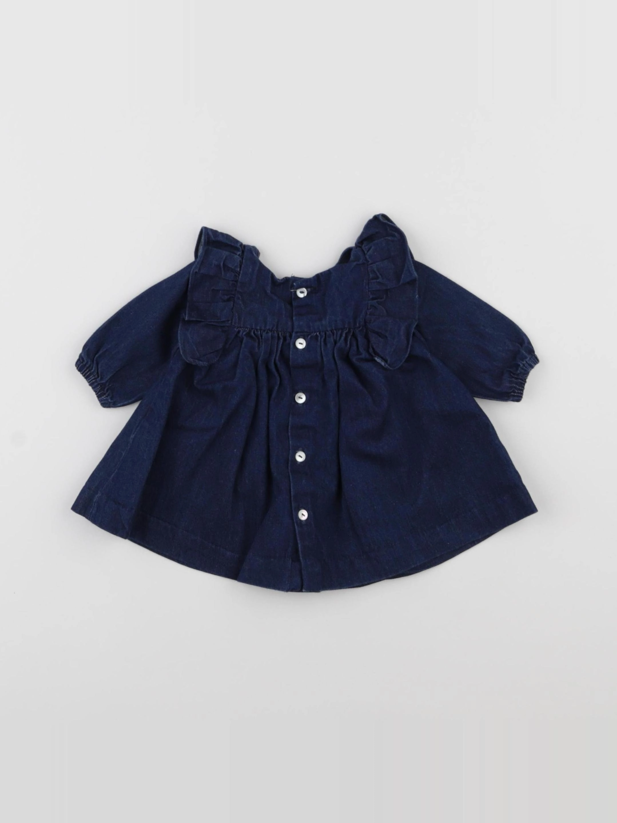 Jacadi - robe bleu - 1 mois