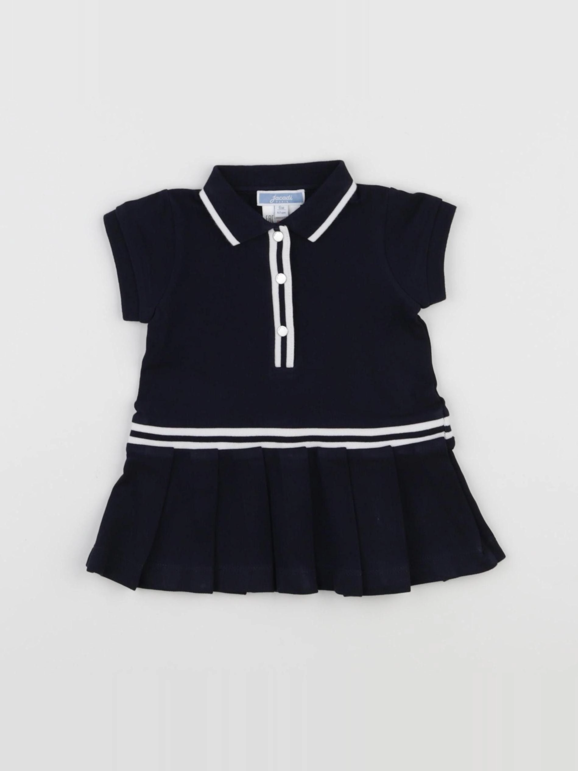 Jacadi - robe bleu - 6 mois