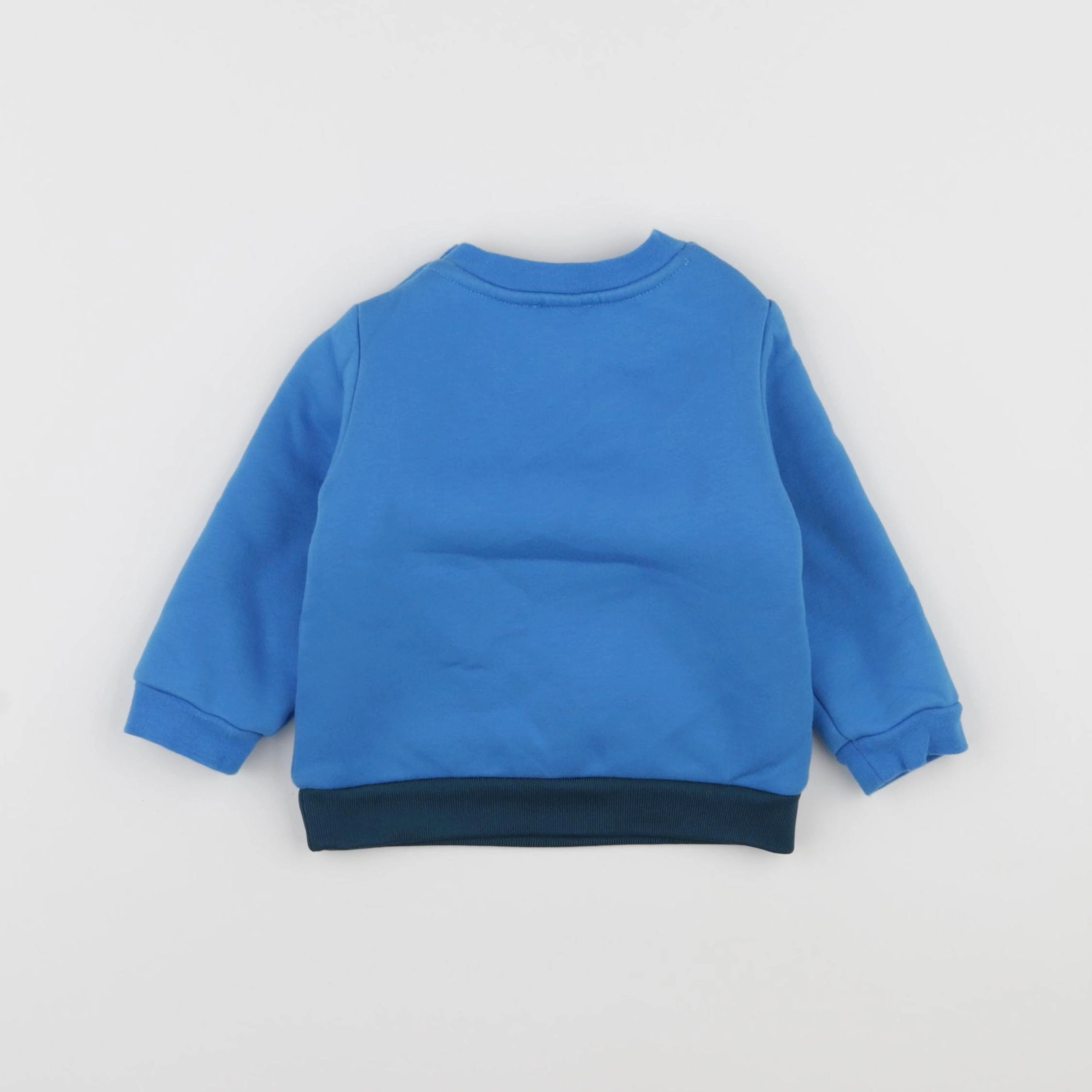 Jacadi - sweat bleu - 12 mois