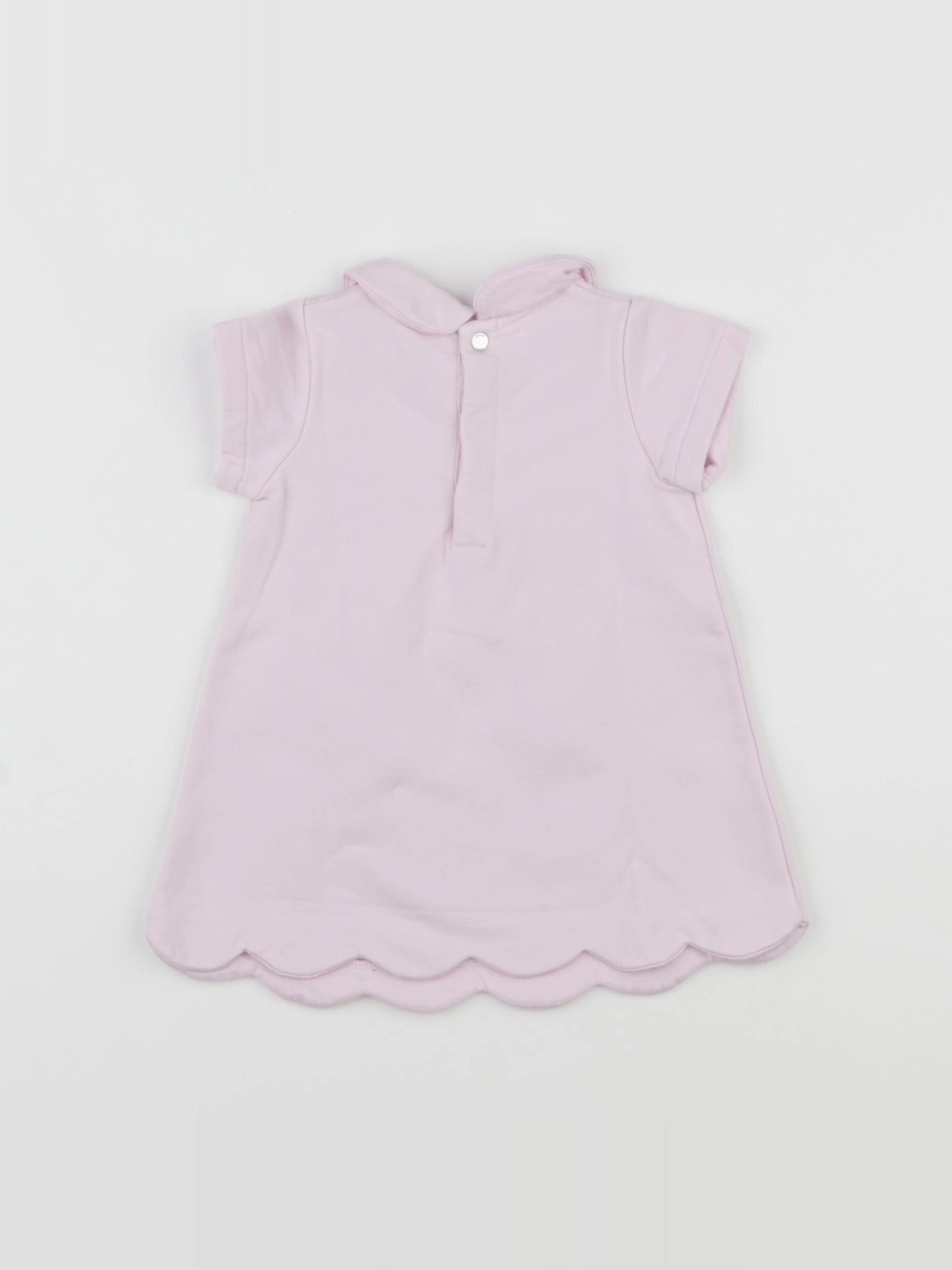 Jacadi - robe rose - 12 mois