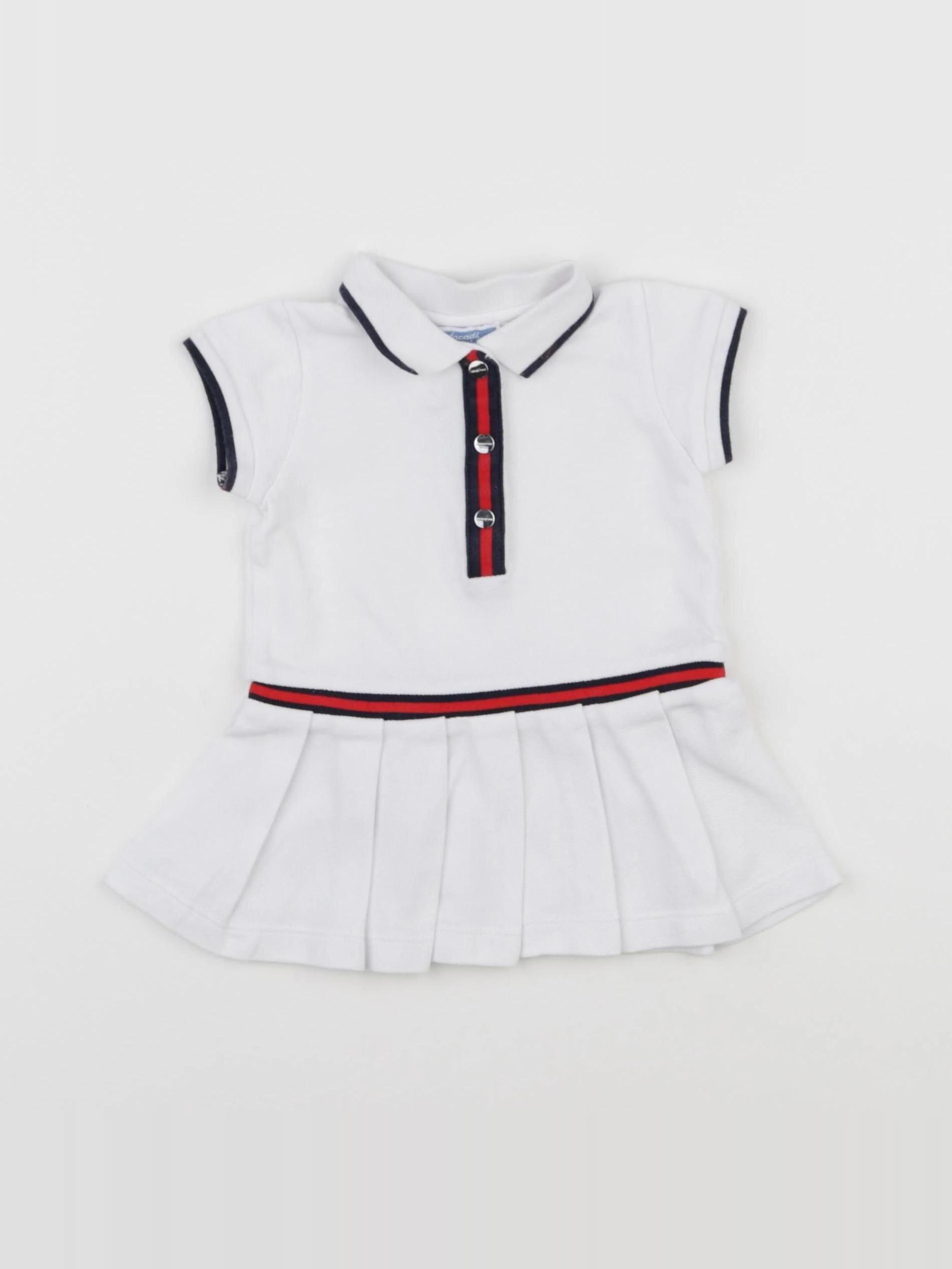 Jacadi - robe blanc - 6 mois