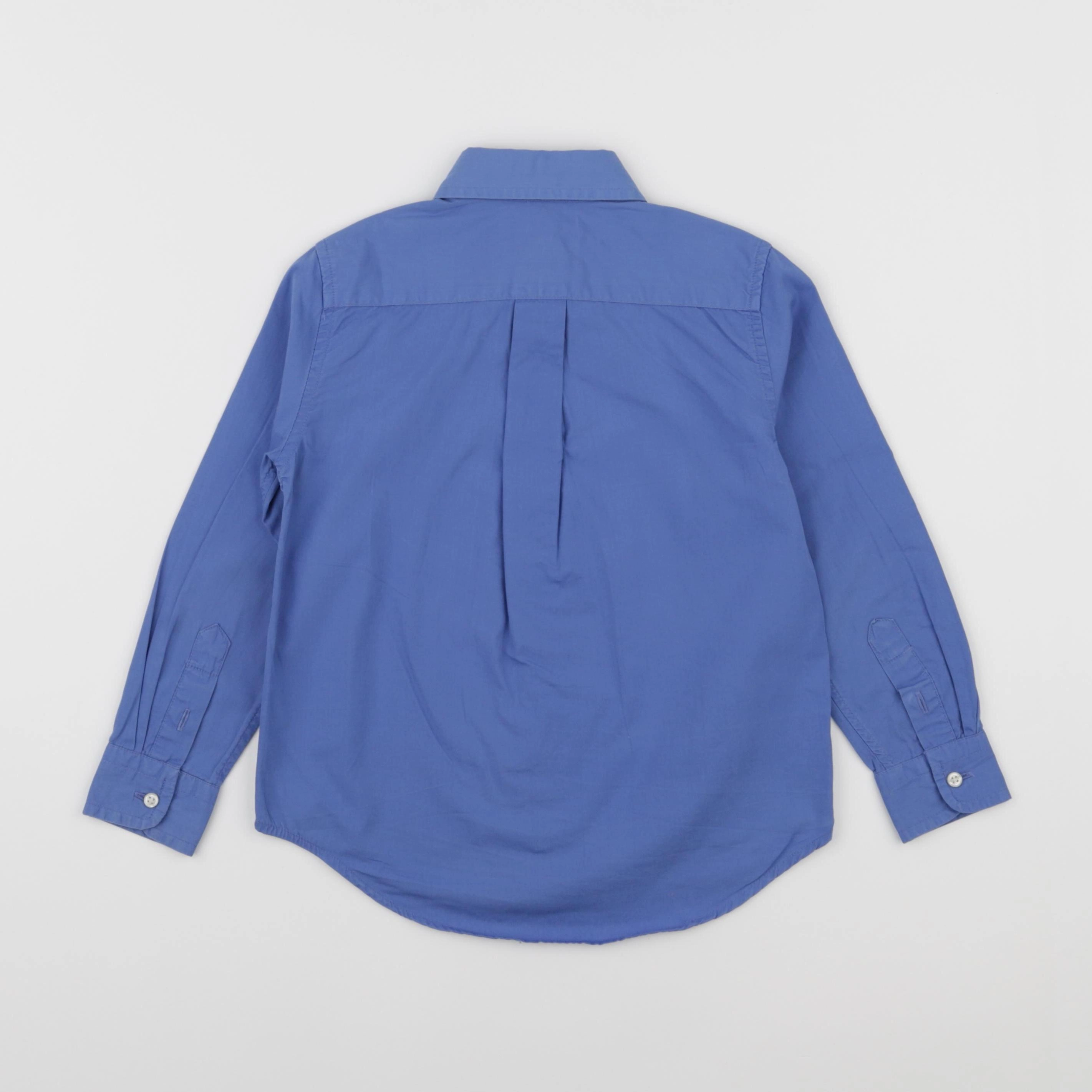 Ralph Lauren - chemise bleu - 5 ans