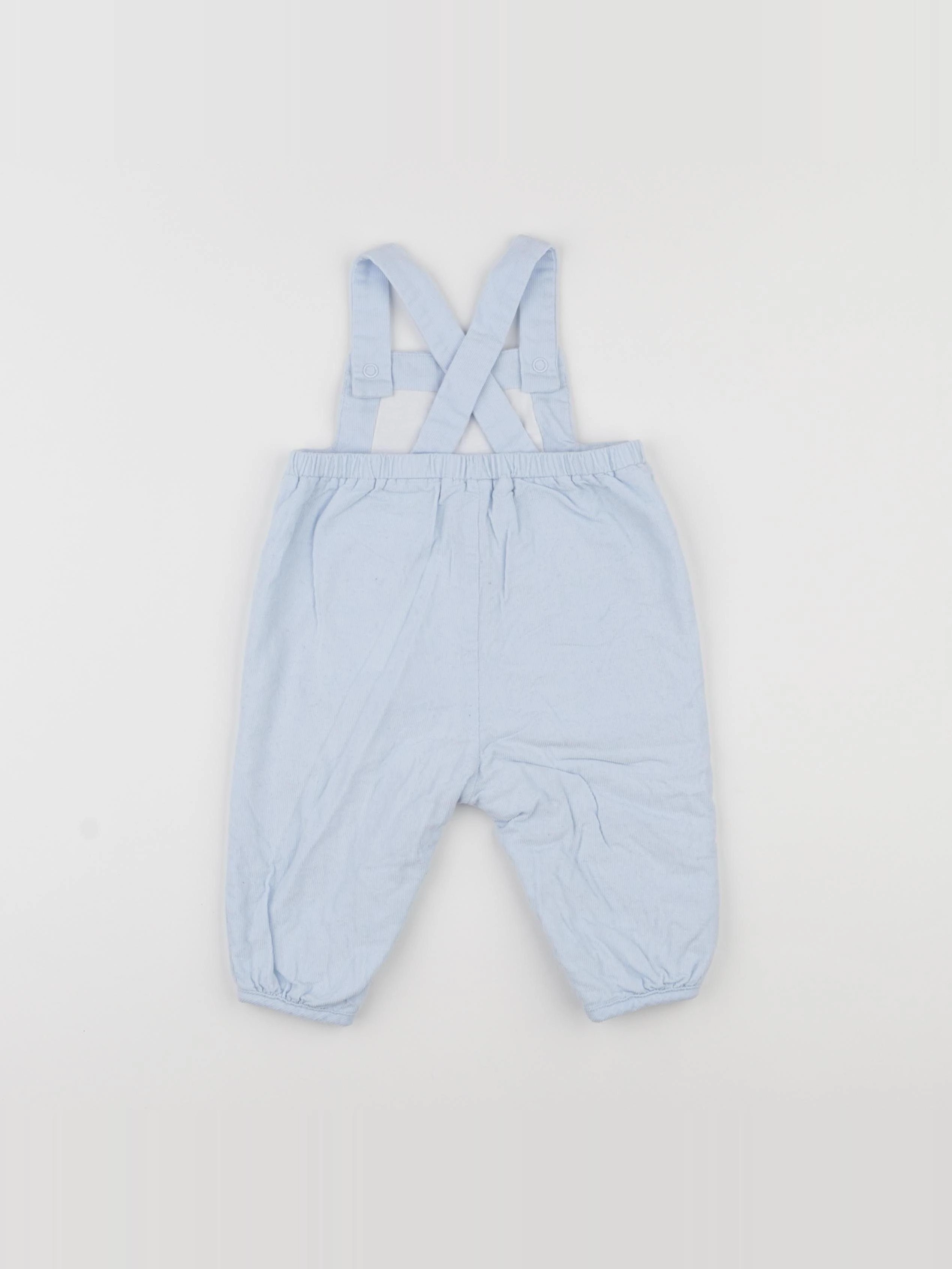 Jacadi - salopette bleu - 6 mois