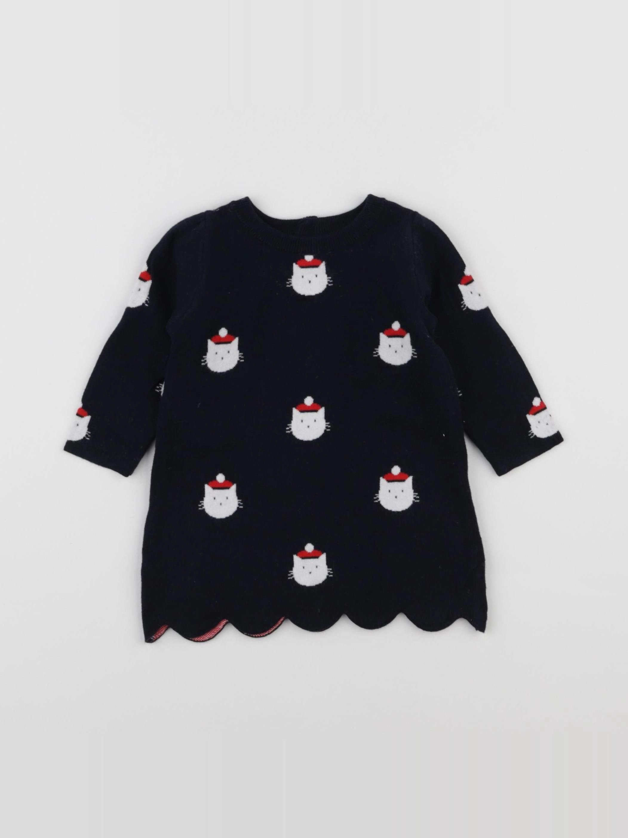 Jacadi - robe bleu - 6 mois