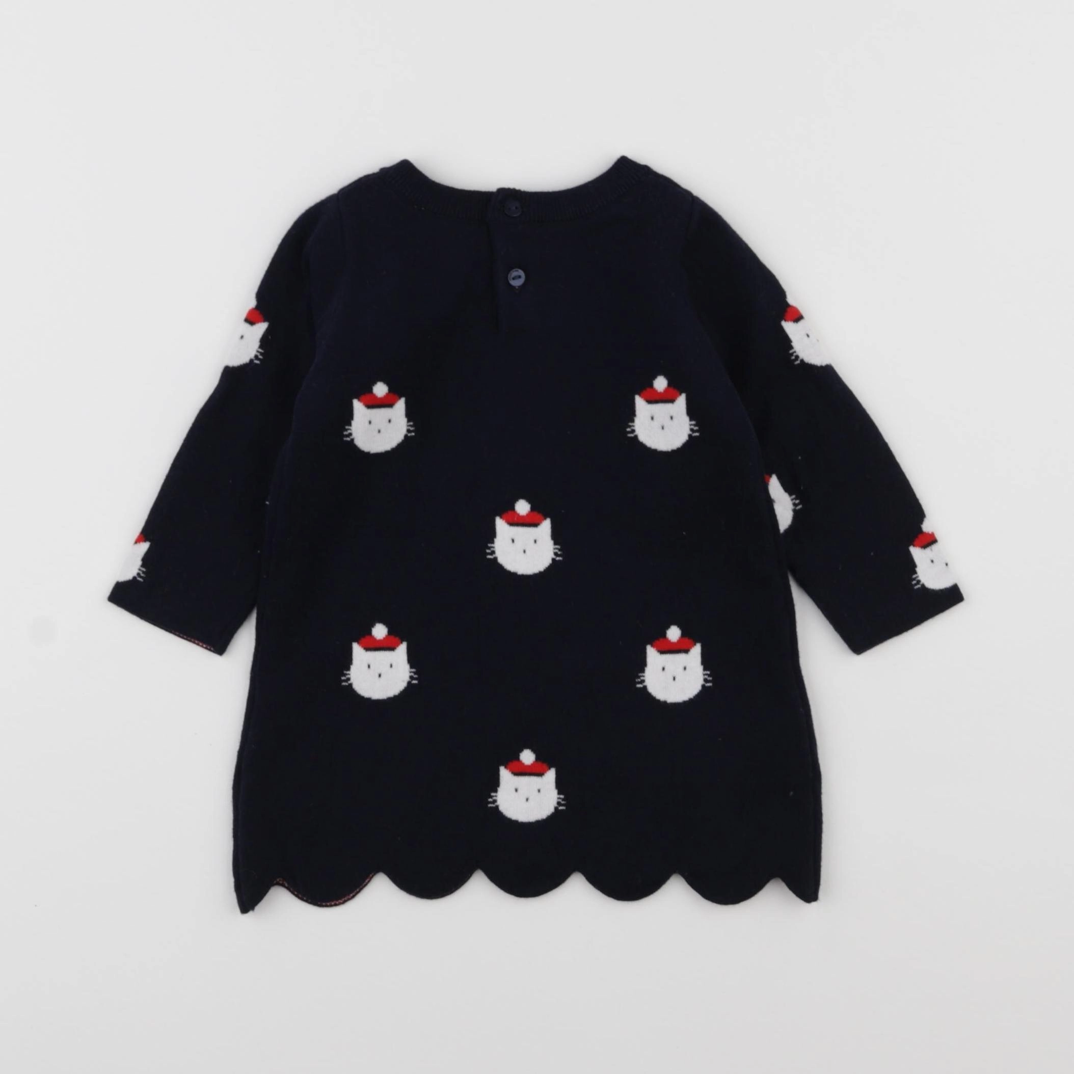 Jacadi - robe bleu - 6 mois