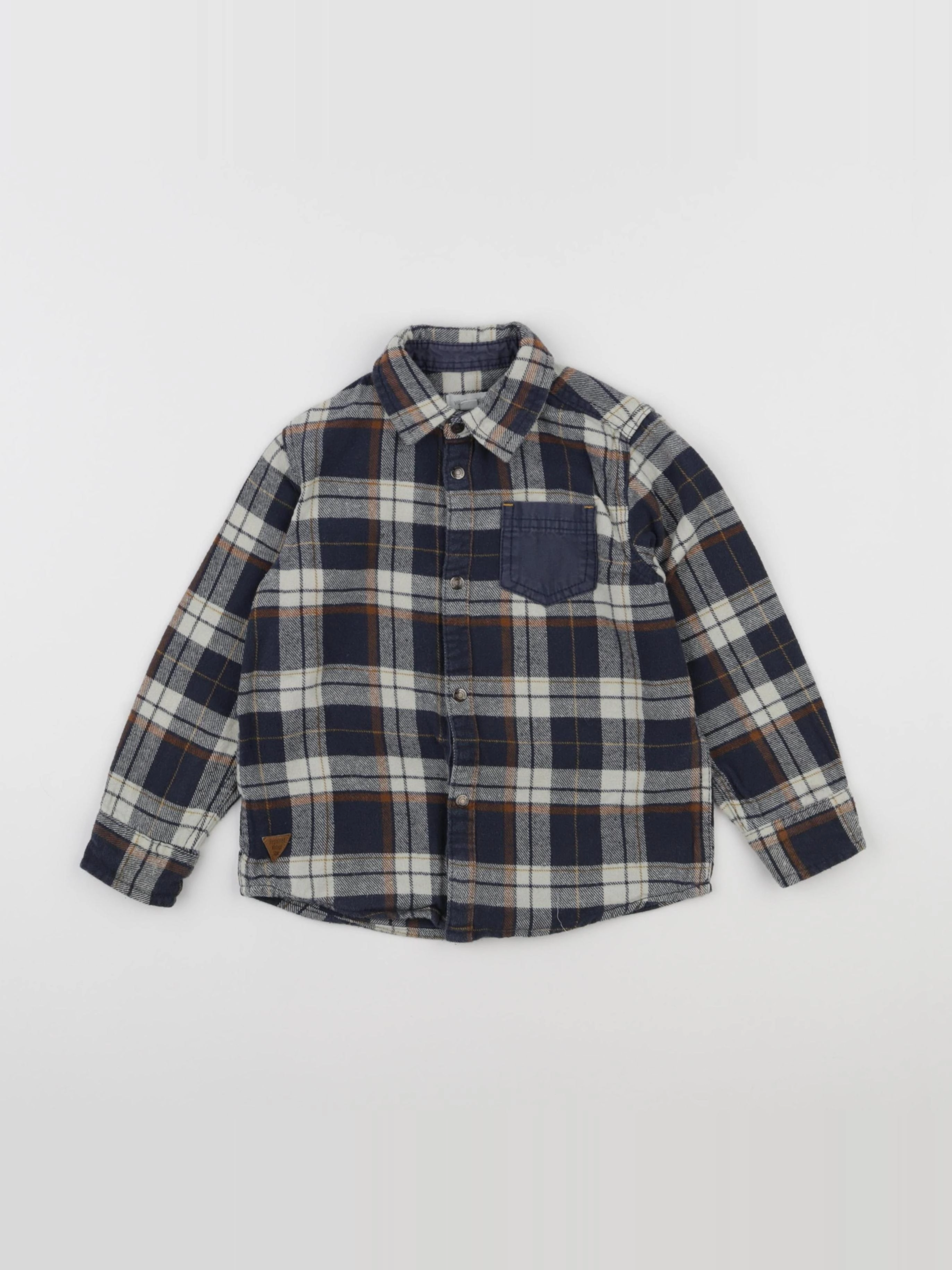 Vertbaudet - chemise multicolore - 5 ans