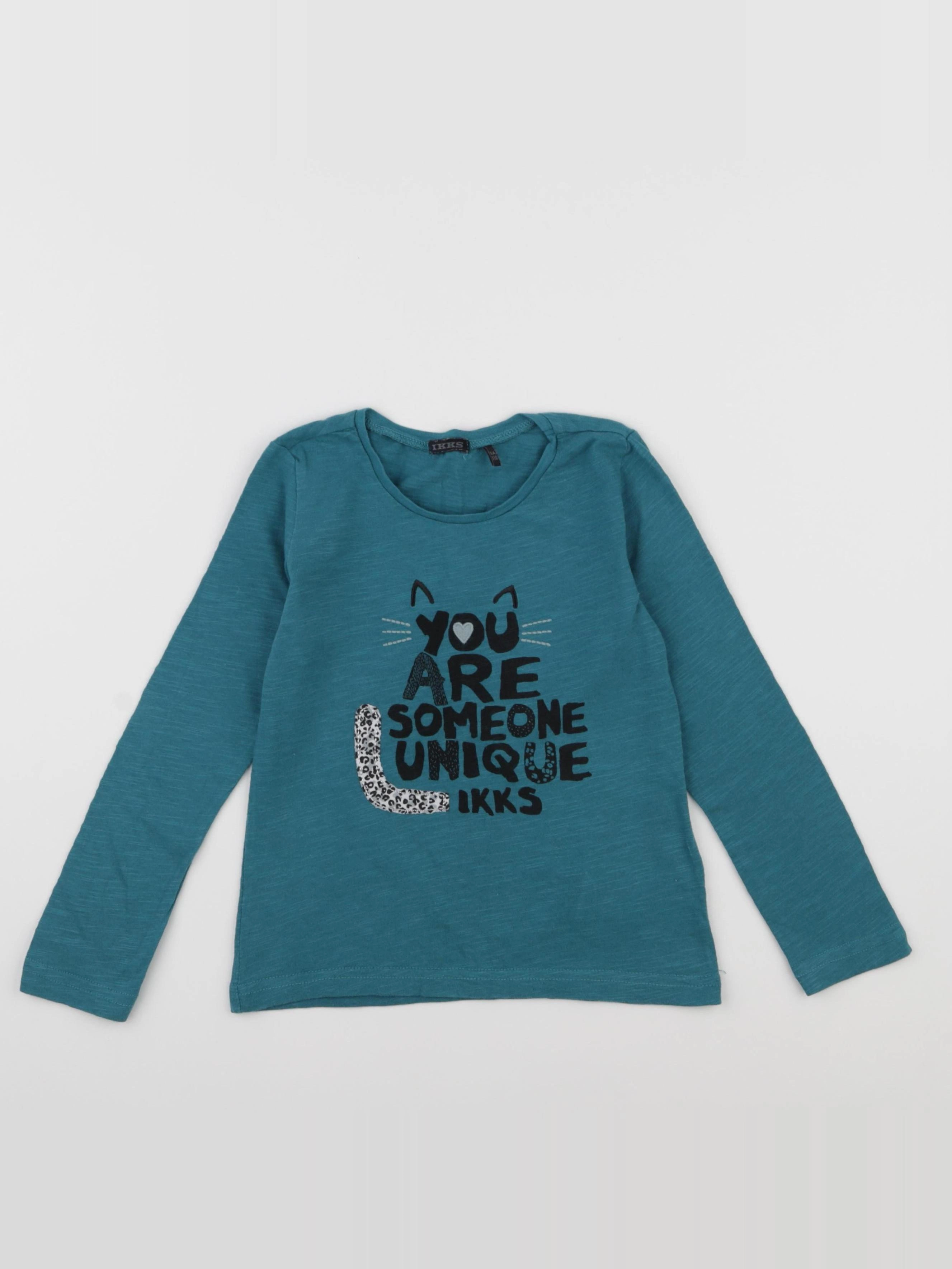IKKS - tee-shirt bleu - 5 ans