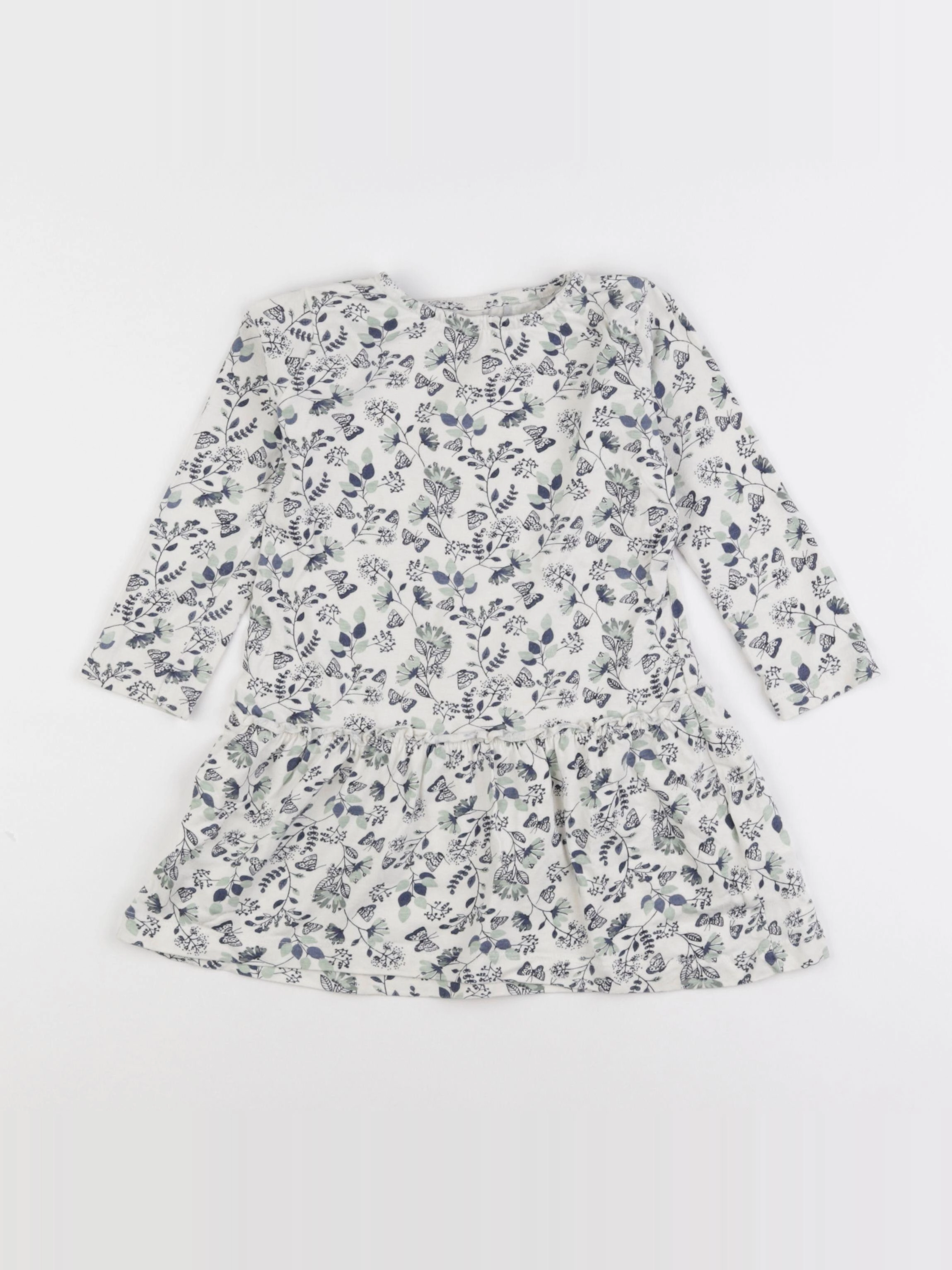 Vertbaudet - robe beige - 3 ans