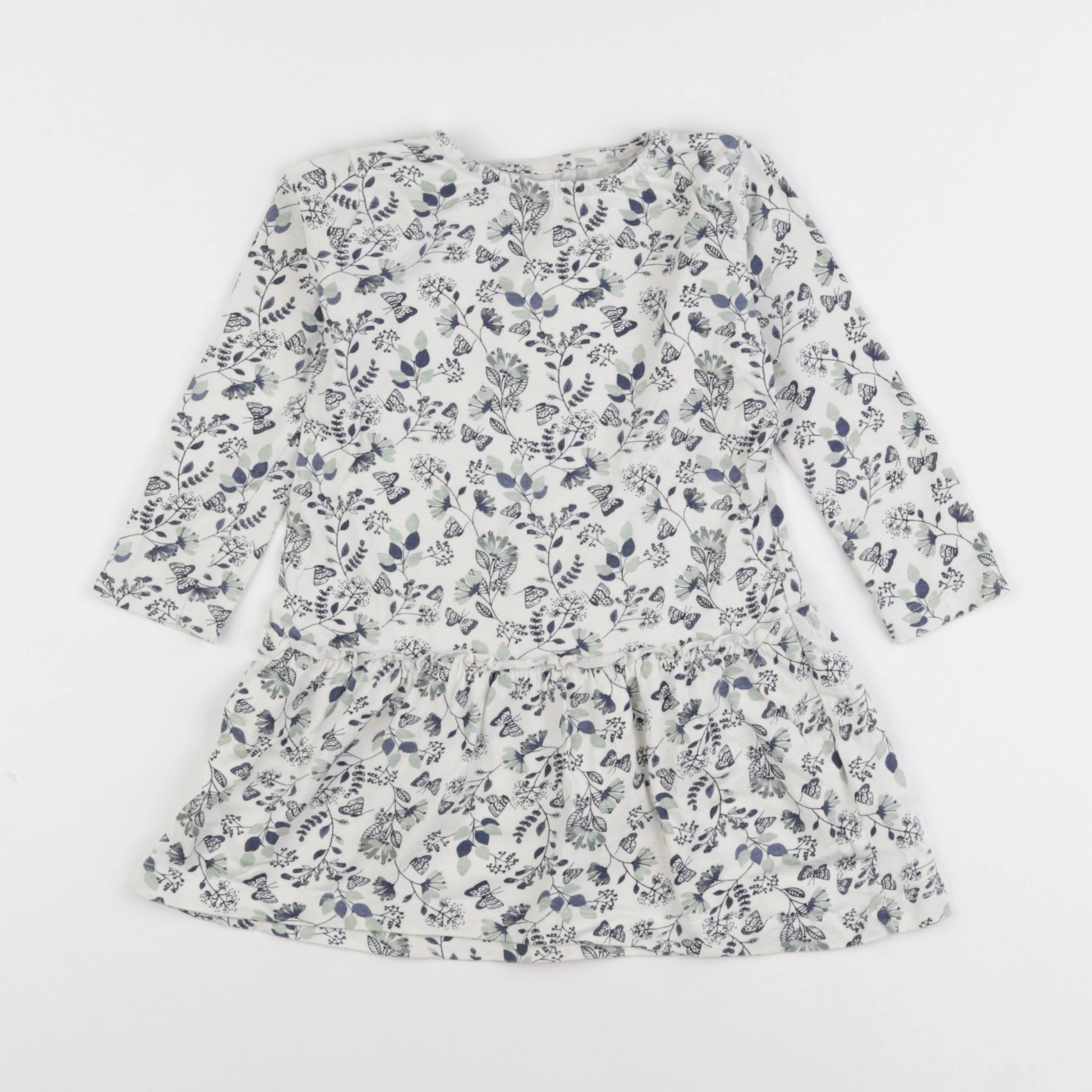Vertbaudet - robe beige - 3 ans