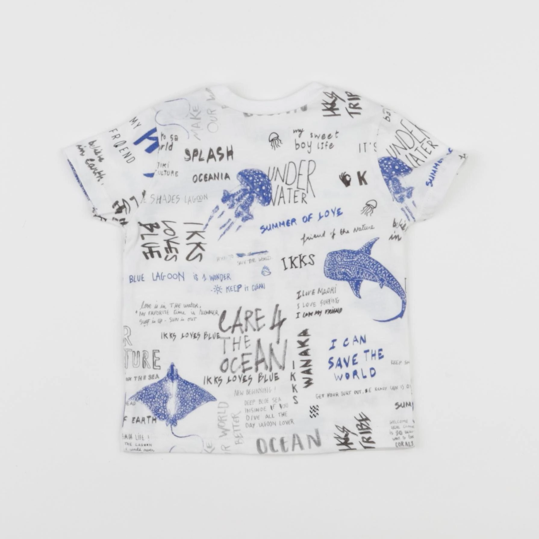 IKKS - tee-shirt multicolore - 6 mois