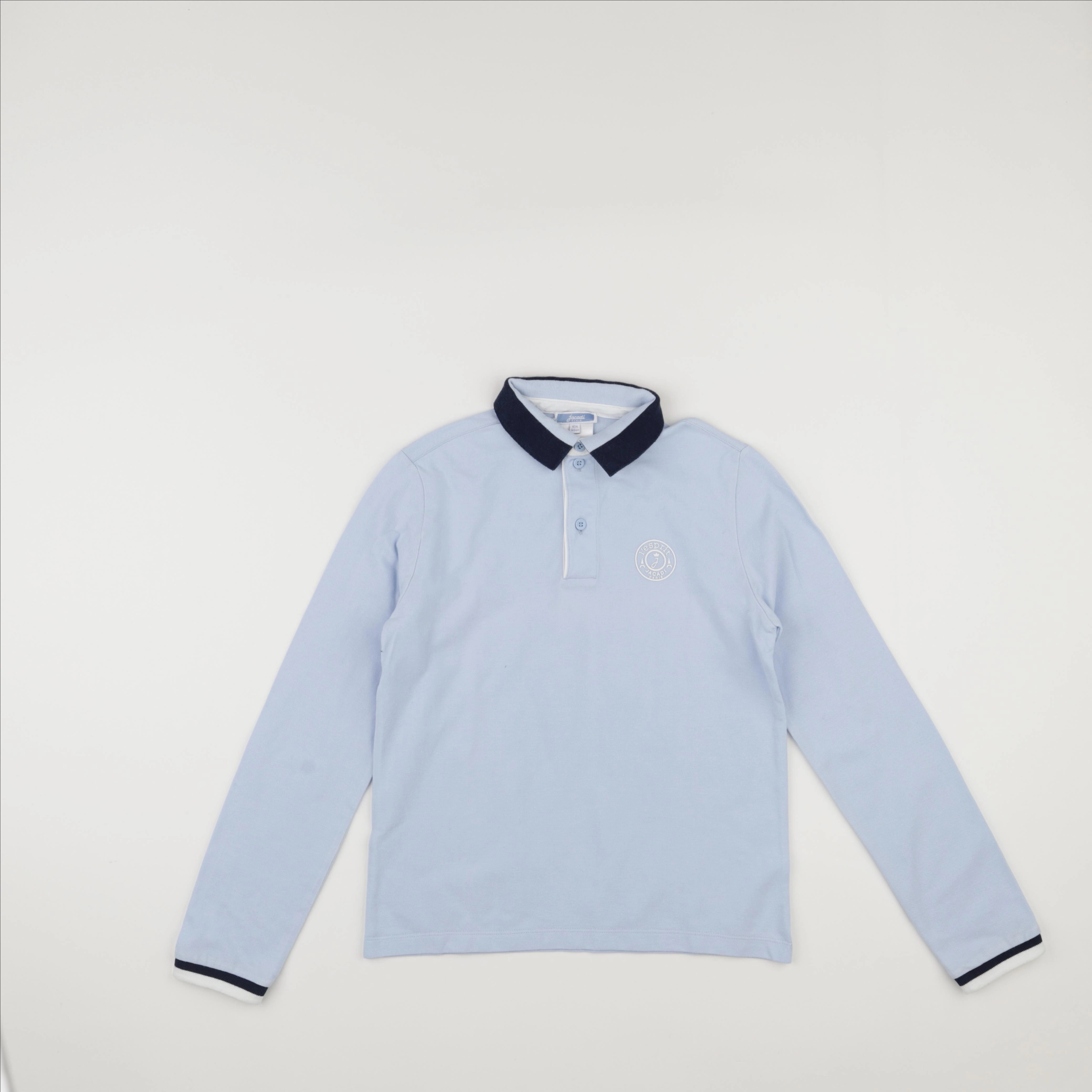 Jacadi - polo bleu - 10 ans