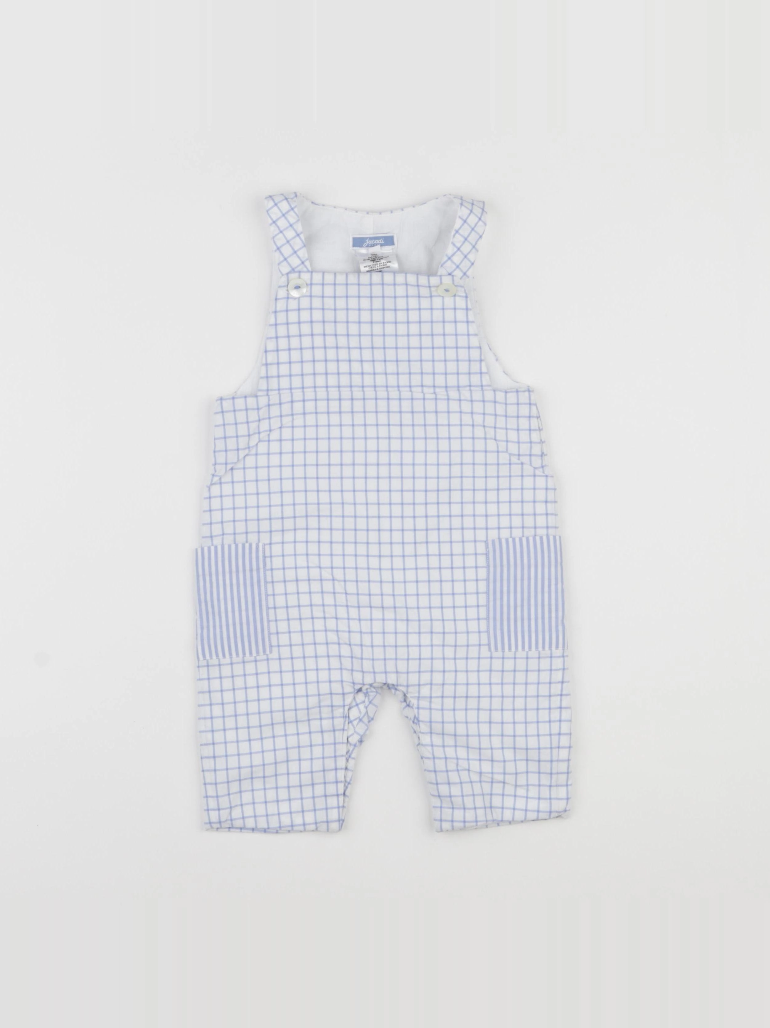 Jacadi - combinaison bleu - 6 mois